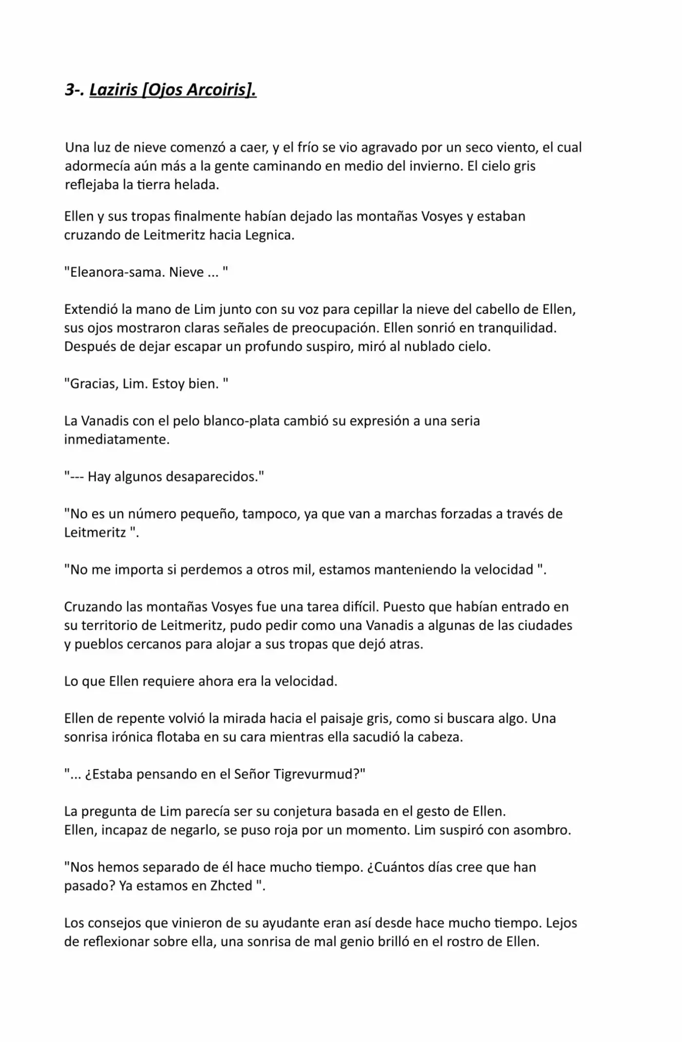 Madan No Ō To Vanadis (Novela) - Capítulo 18 - Página 1 - LectorTMOo