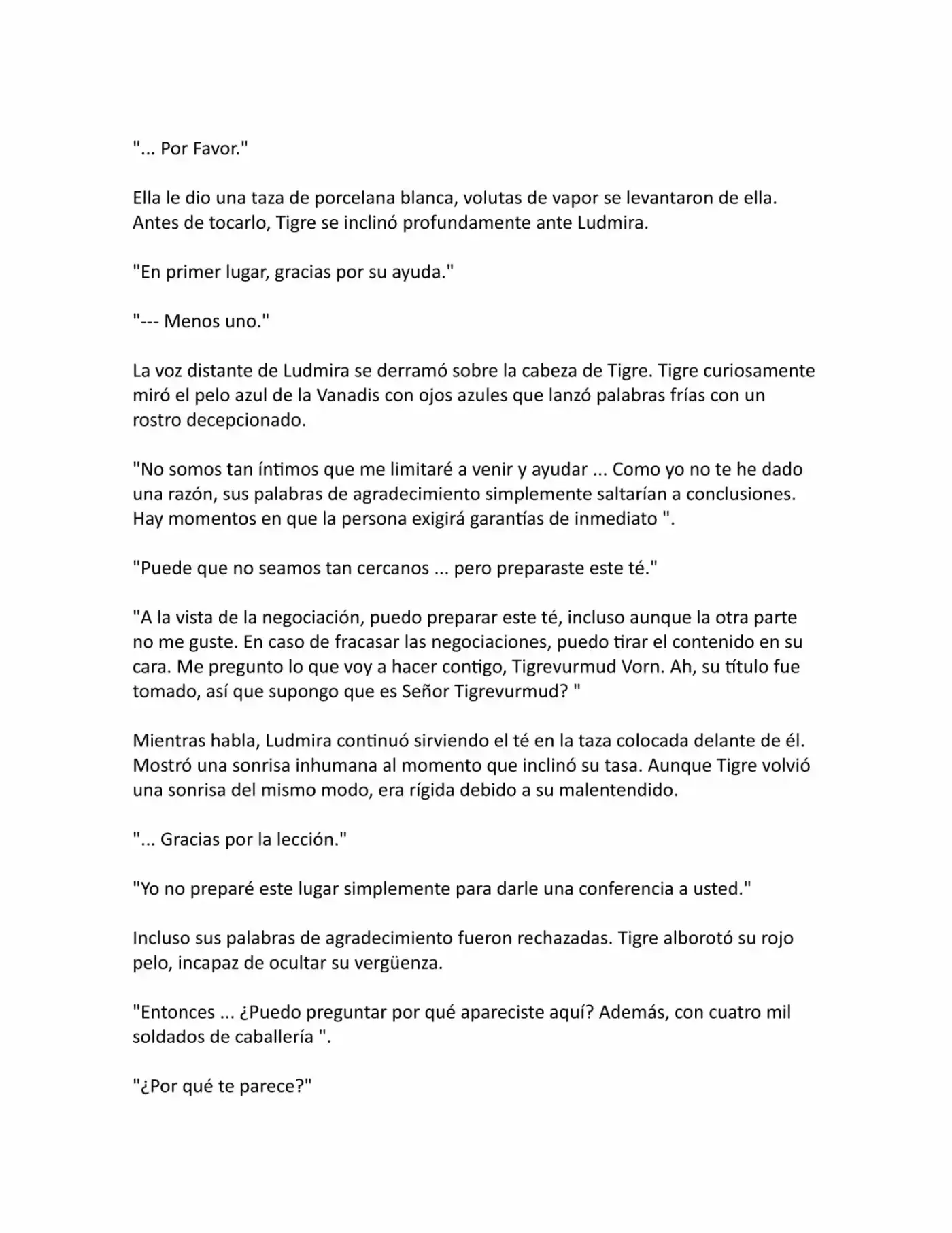 Madan No Ō To Vanadis (Novela) - Capítulo 18 - Página 22 - LectorTMOo