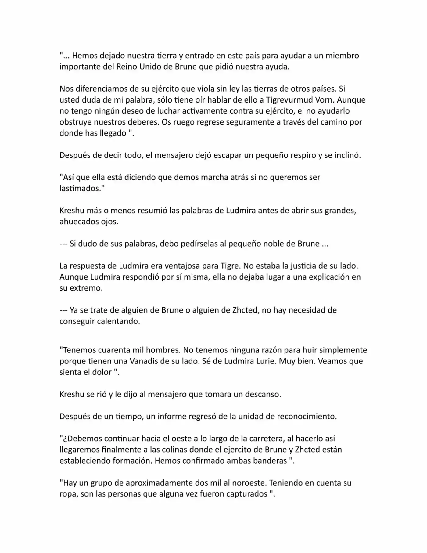 Madan No Ō To Vanadis (Novela) - Capítulo 19 - Página 8 - LectorTMOo