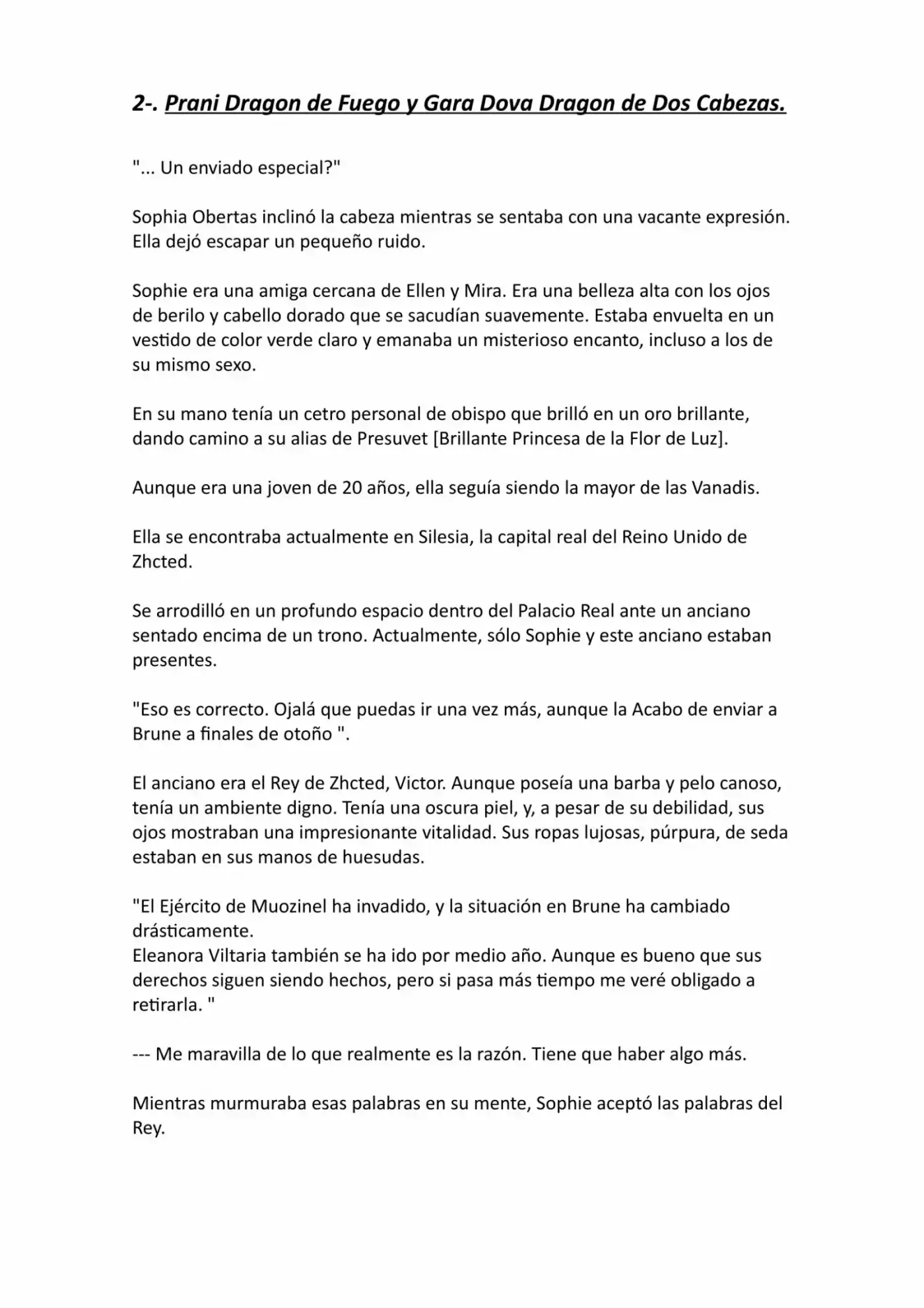 Madan No Ō To Vanadis (Novela) - Capítulo 22 - Página 1 - LectorTMOo