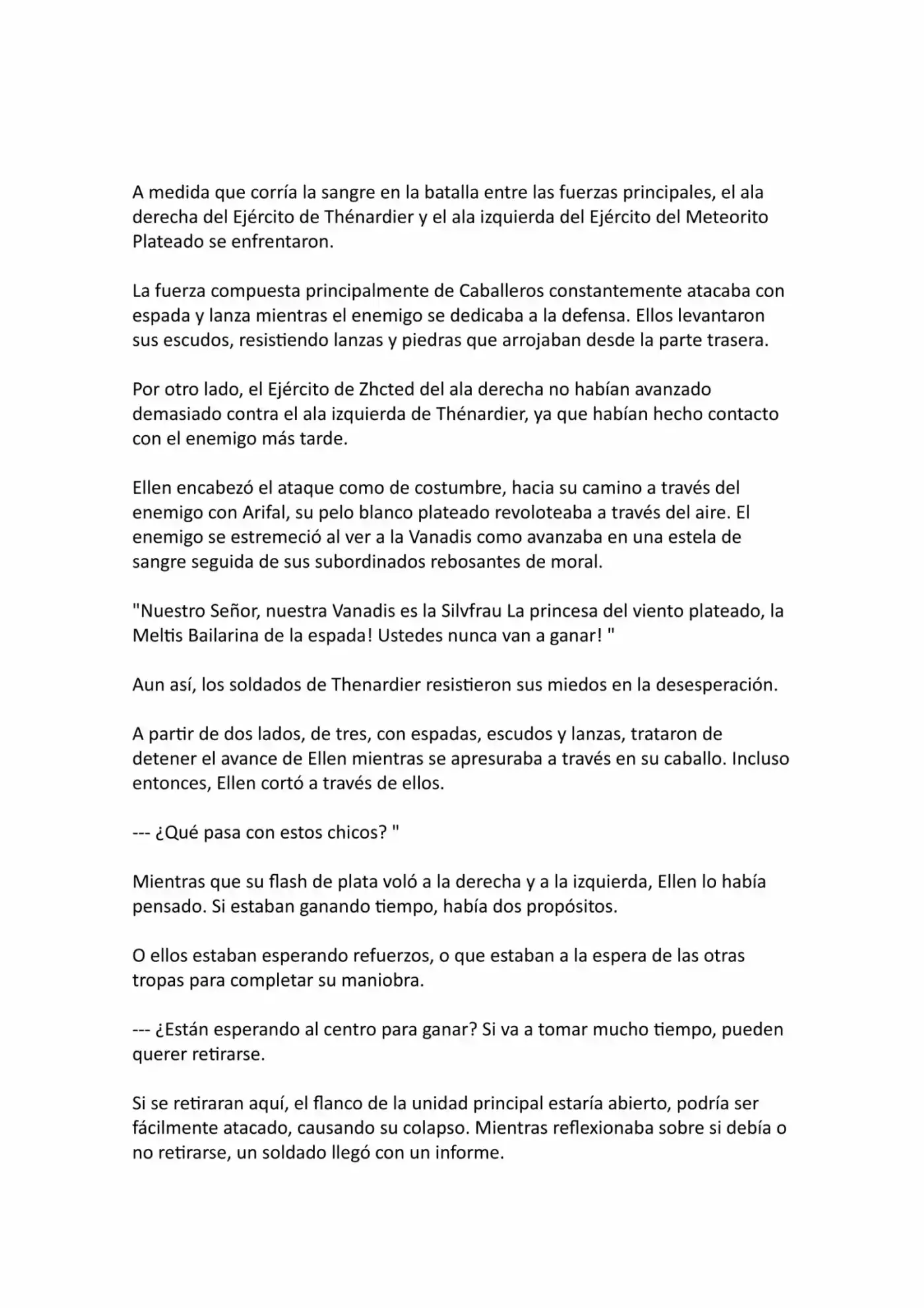 Madan No Ō To Vanadis (Novela) - Capítulo 25 - Página 36 - LectorTMOo