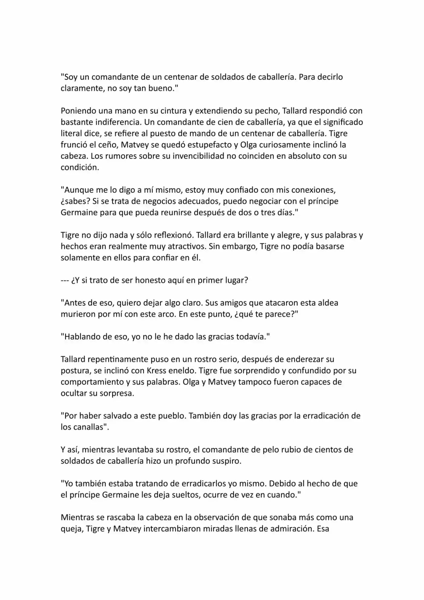 Madan No Ō To Vanadis (Novela) - Capítulo 29 - Página 5 - LectorTMOo