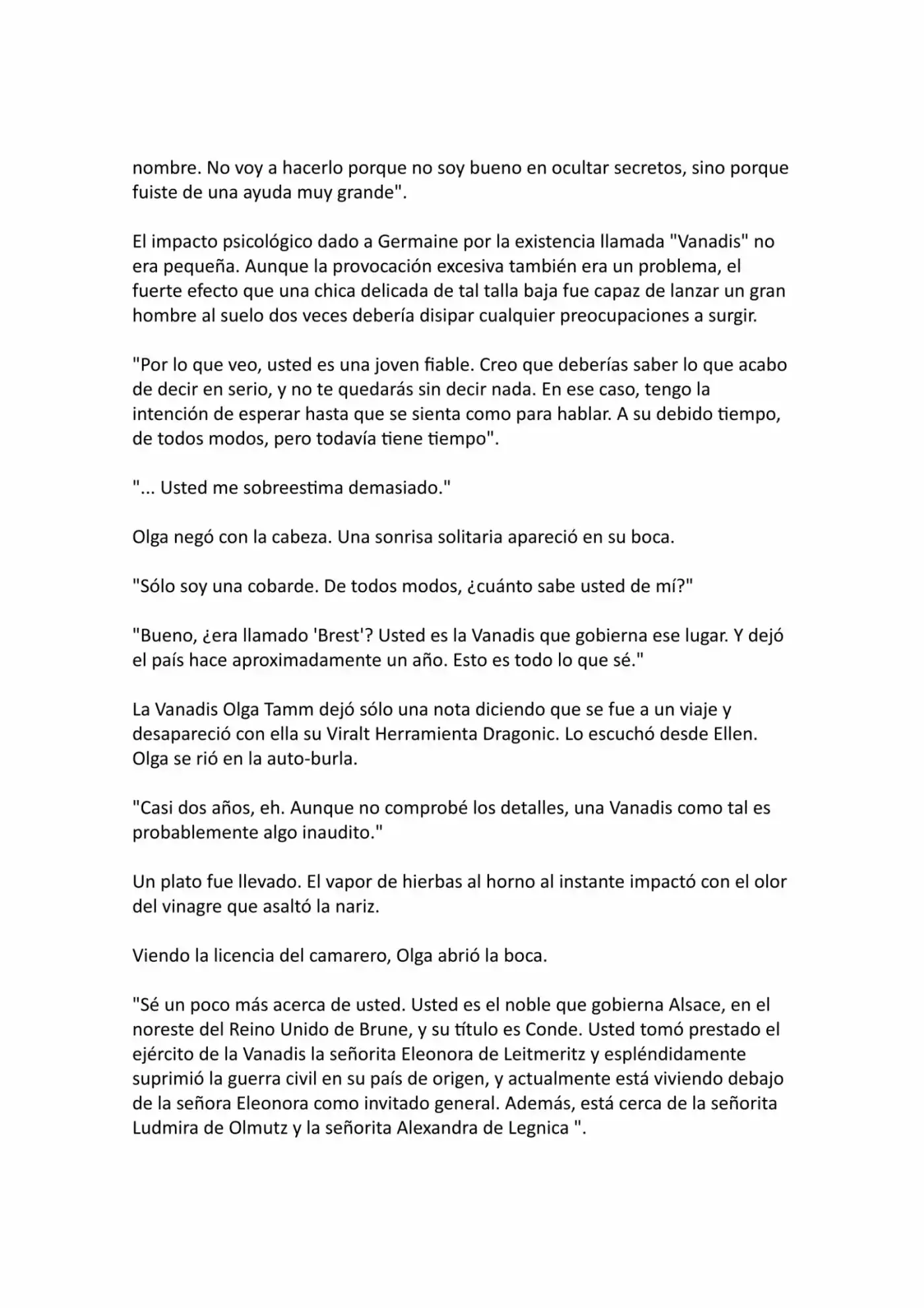 Madan No Ō To Vanadis (Novela) - Capítulo 29 - Página 27 - LectorTMOo