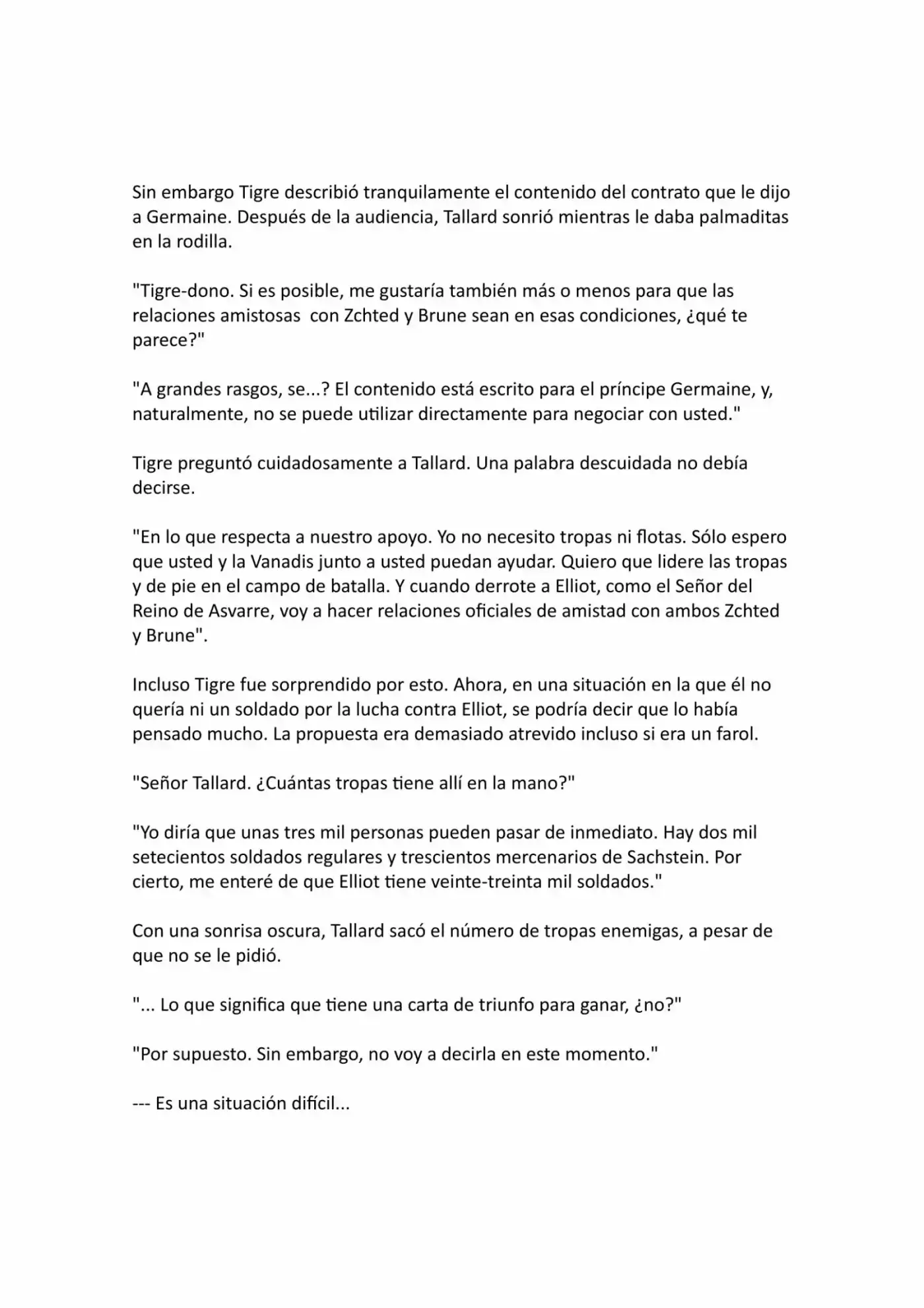 Madan No Ō To Vanadis (Novela) - Capítulo 29 - Página 56 - LectorTMOo