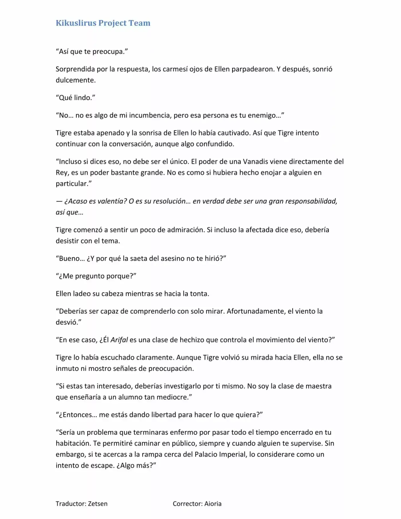 Madan No Ō To Vanadis (Novela) - Capítulo 3 - Página 14 - LectorTMOo