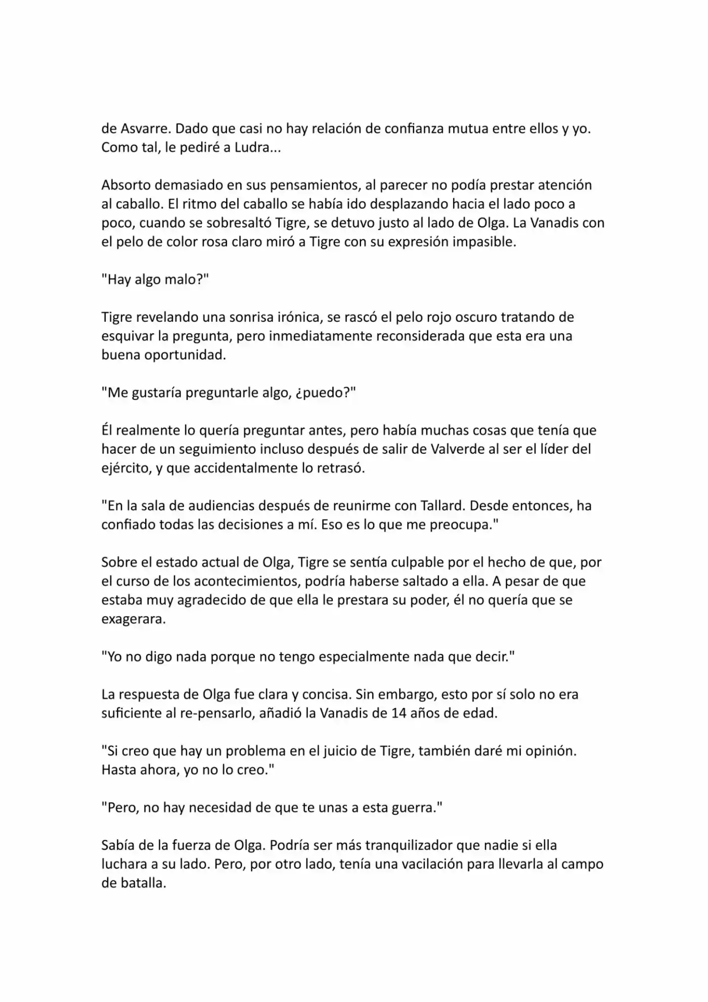 Madan No Ō To Vanadis (Novela) - Capítulo 30 - Página 5 - LectorTMOo