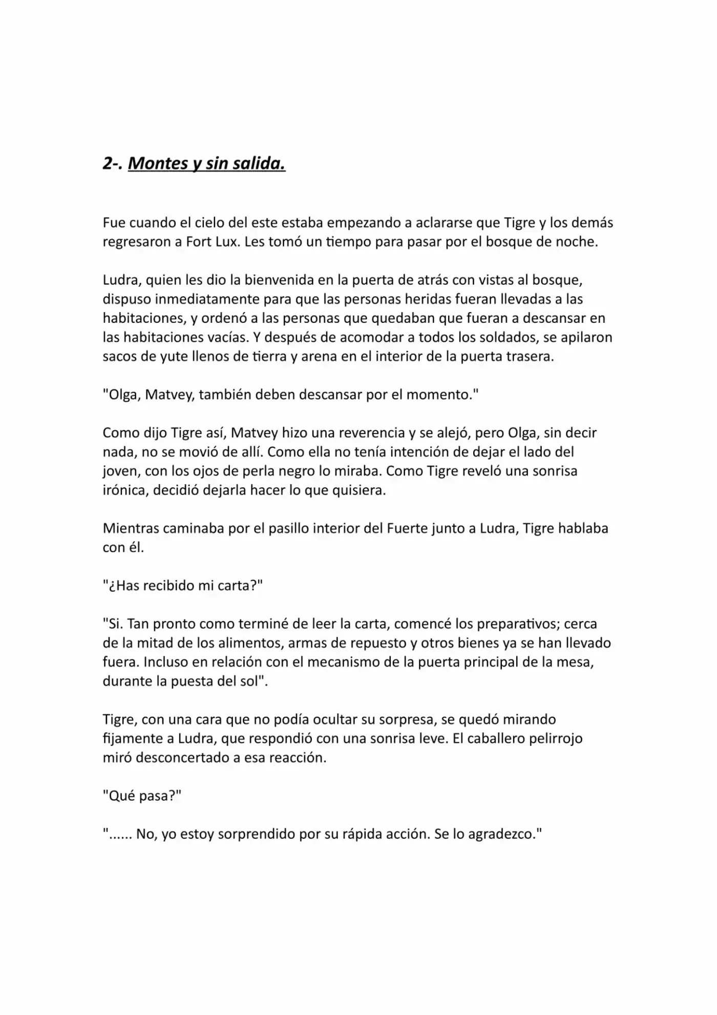 Madan No Ō To Vanadis (Novela) - Capítulo 32 - Página 1 - LectorTMOo