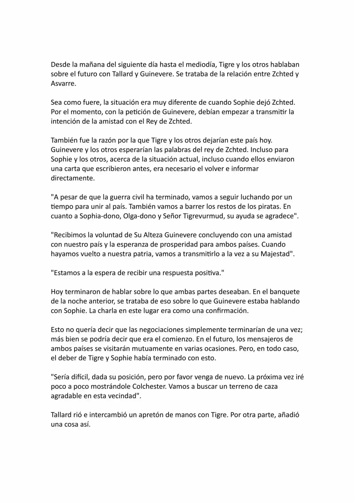 Madan No Ō To Vanadis (Novela) - Capítulo 33 - Página 36 - LectorTMOo