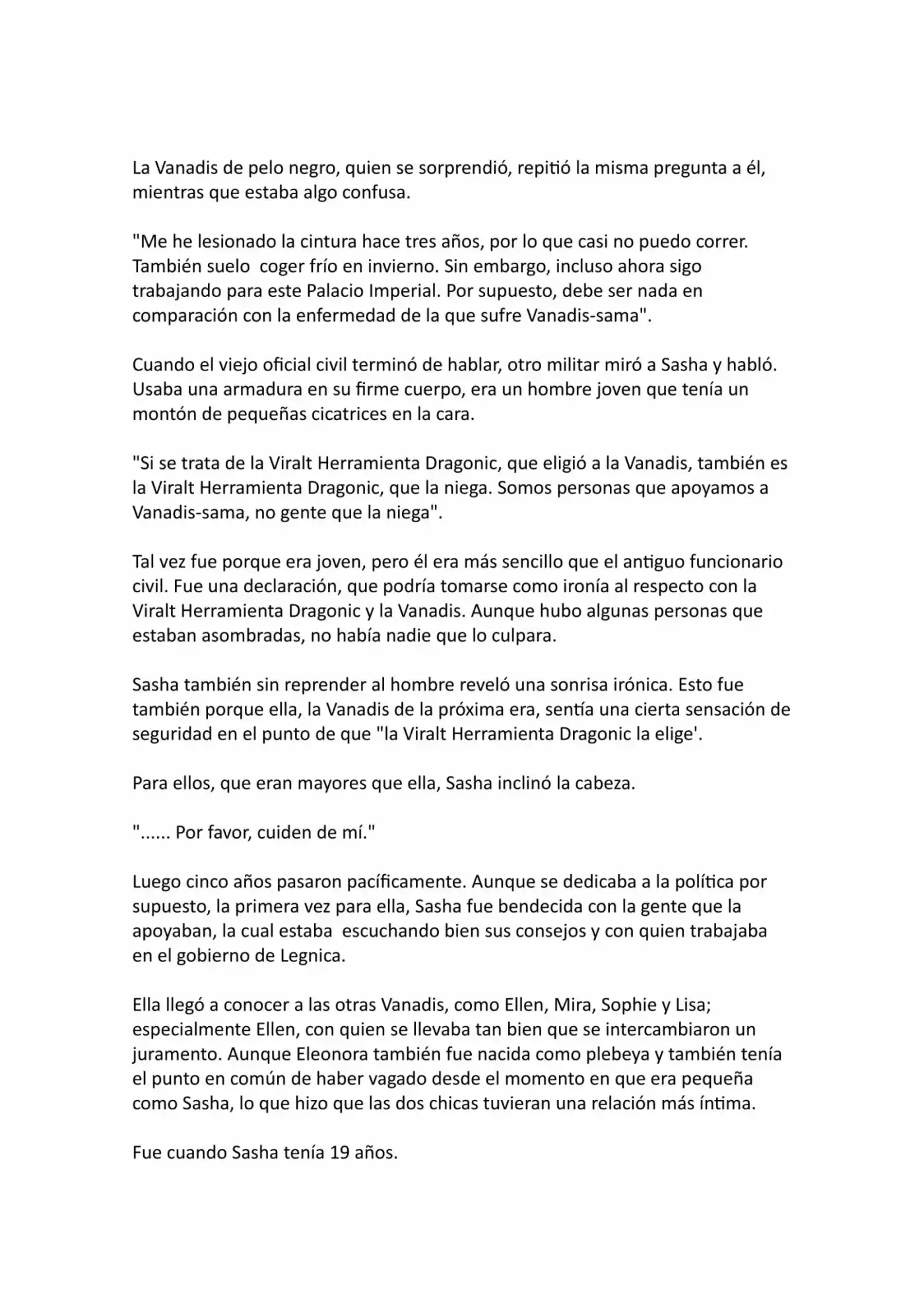 Madan No Ō To Vanadis (Novela) - Capítulo 34 - Página 7 - LectorTMOo
