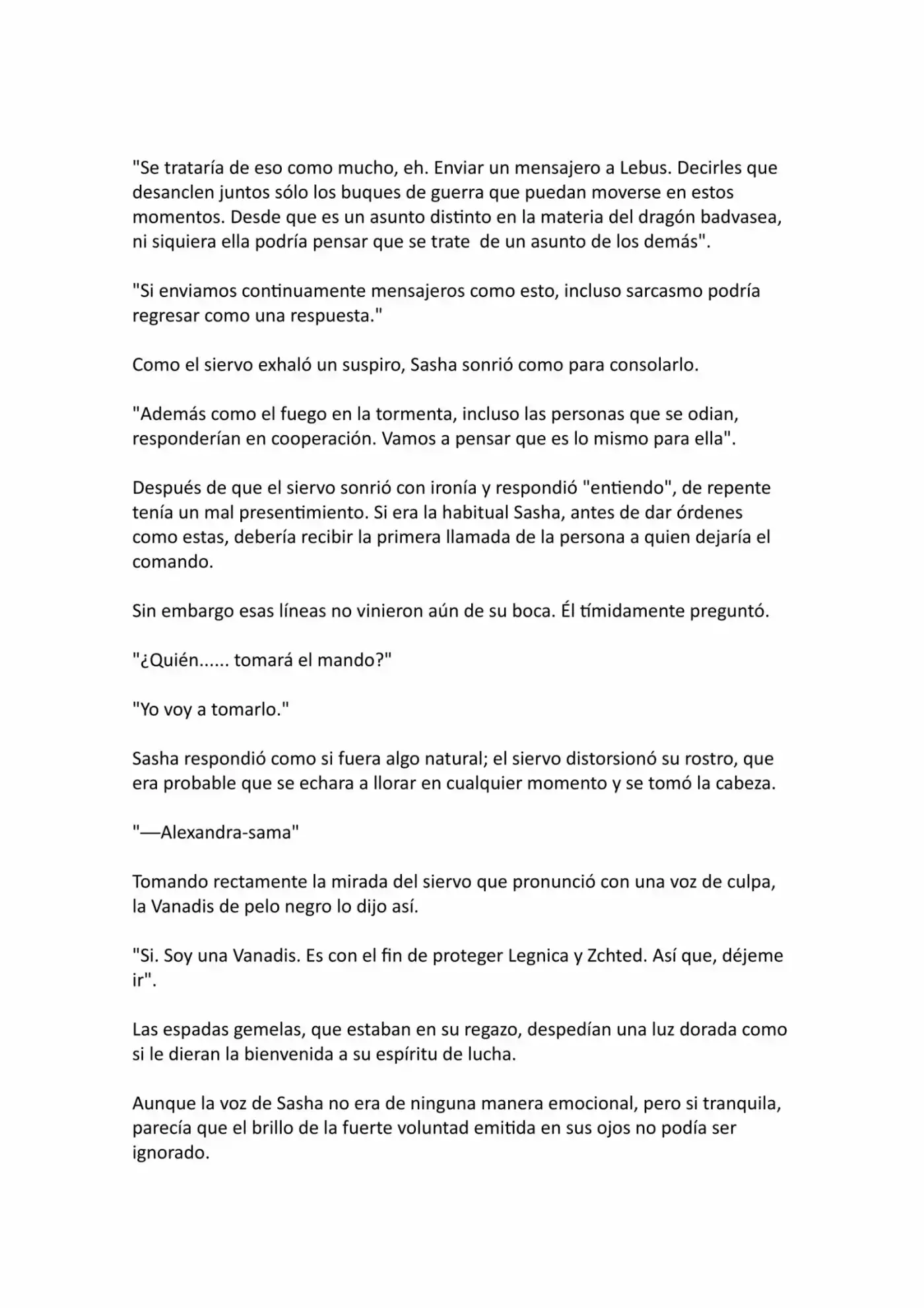 Madan No Ō To Vanadis (Novela) - Capítulo 34 - Página 24 - LectorTMOo