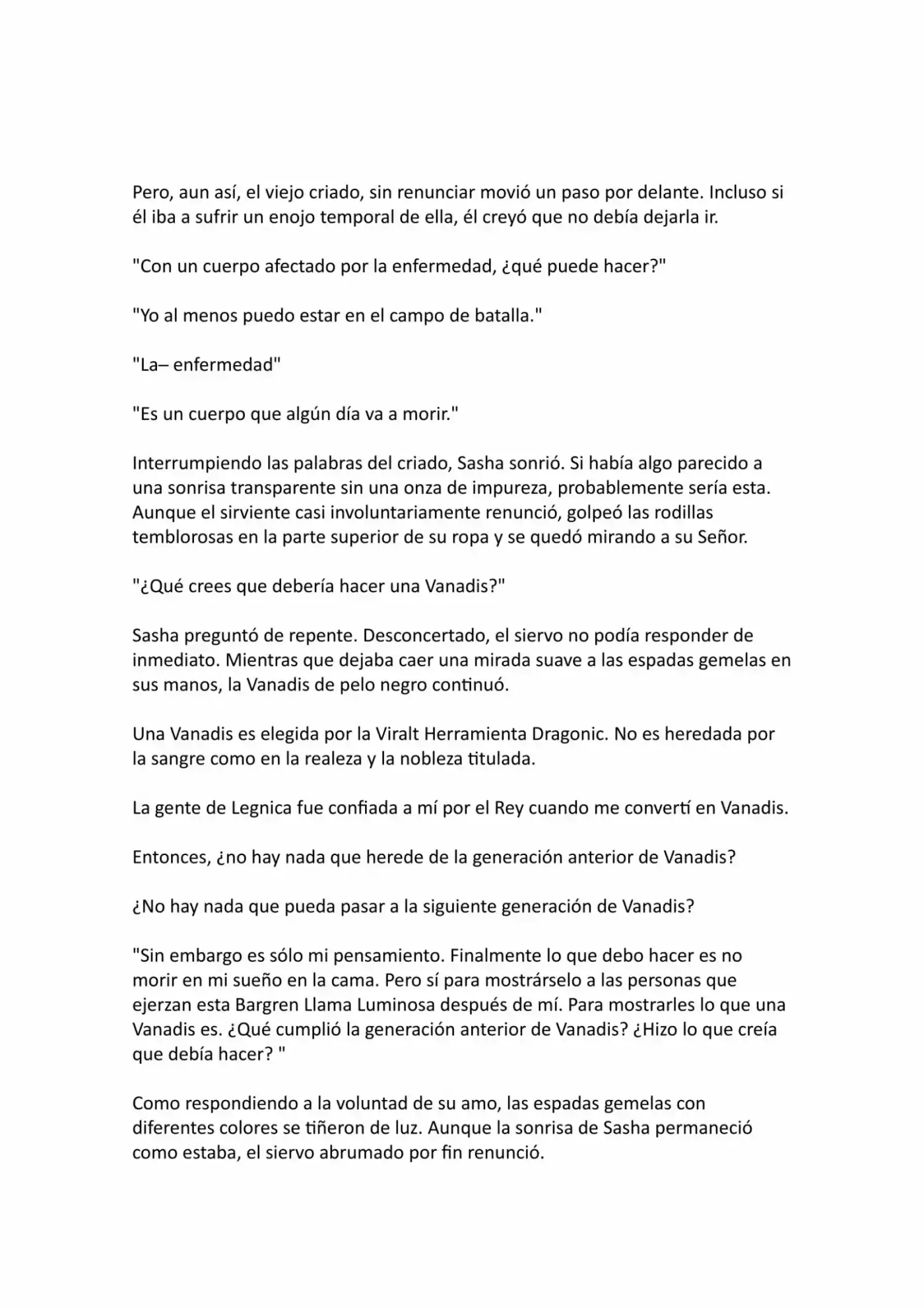 Madan No Ō To Vanadis (Novela) - Capítulo 34 - Página 25 - LectorTMOo