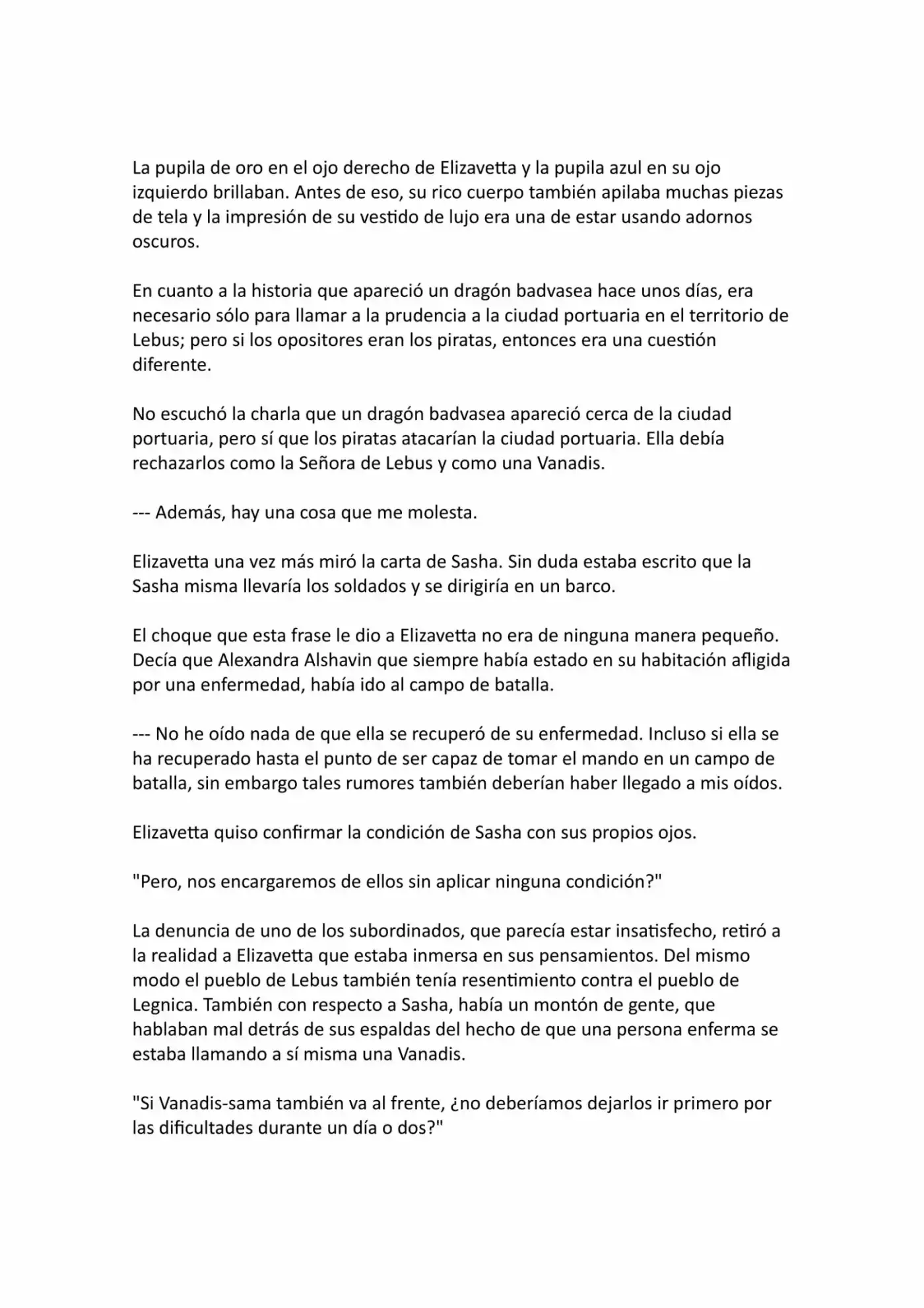 Madan No Ō To Vanadis (Novela) - Capítulo 34 - Página 38 - LectorTMOo