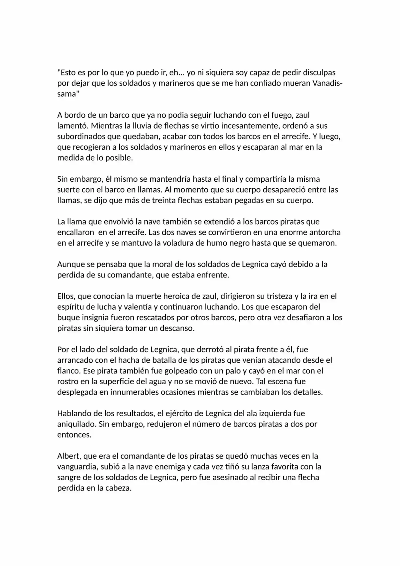 Madan No Ō To Vanadis (Novela) - Capítulo 35 - Página 56 - LectorTMOo