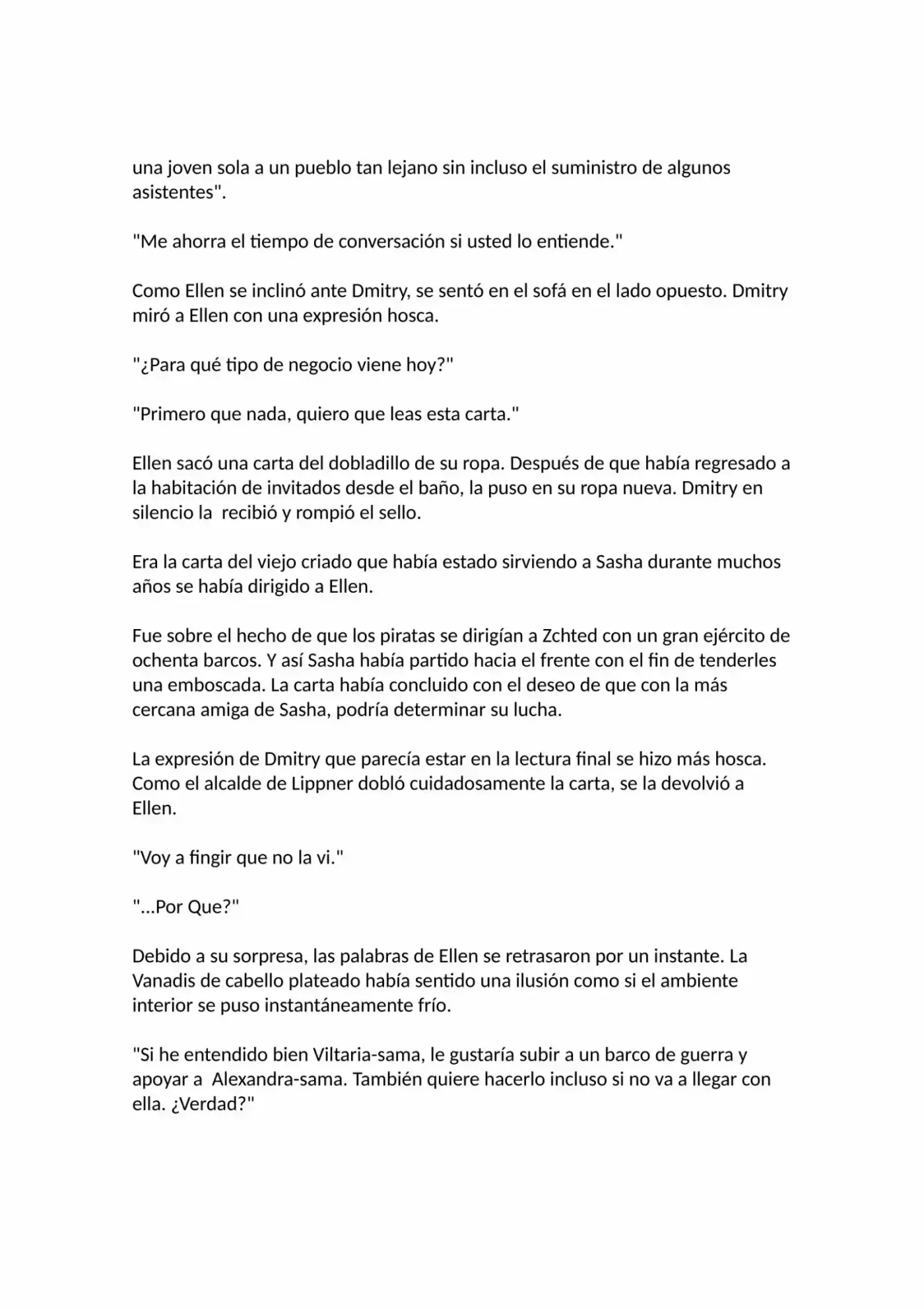 Madan No Ō To Vanadis (Novela) - Capítulo 36 - Página 8 - LectorTMOo