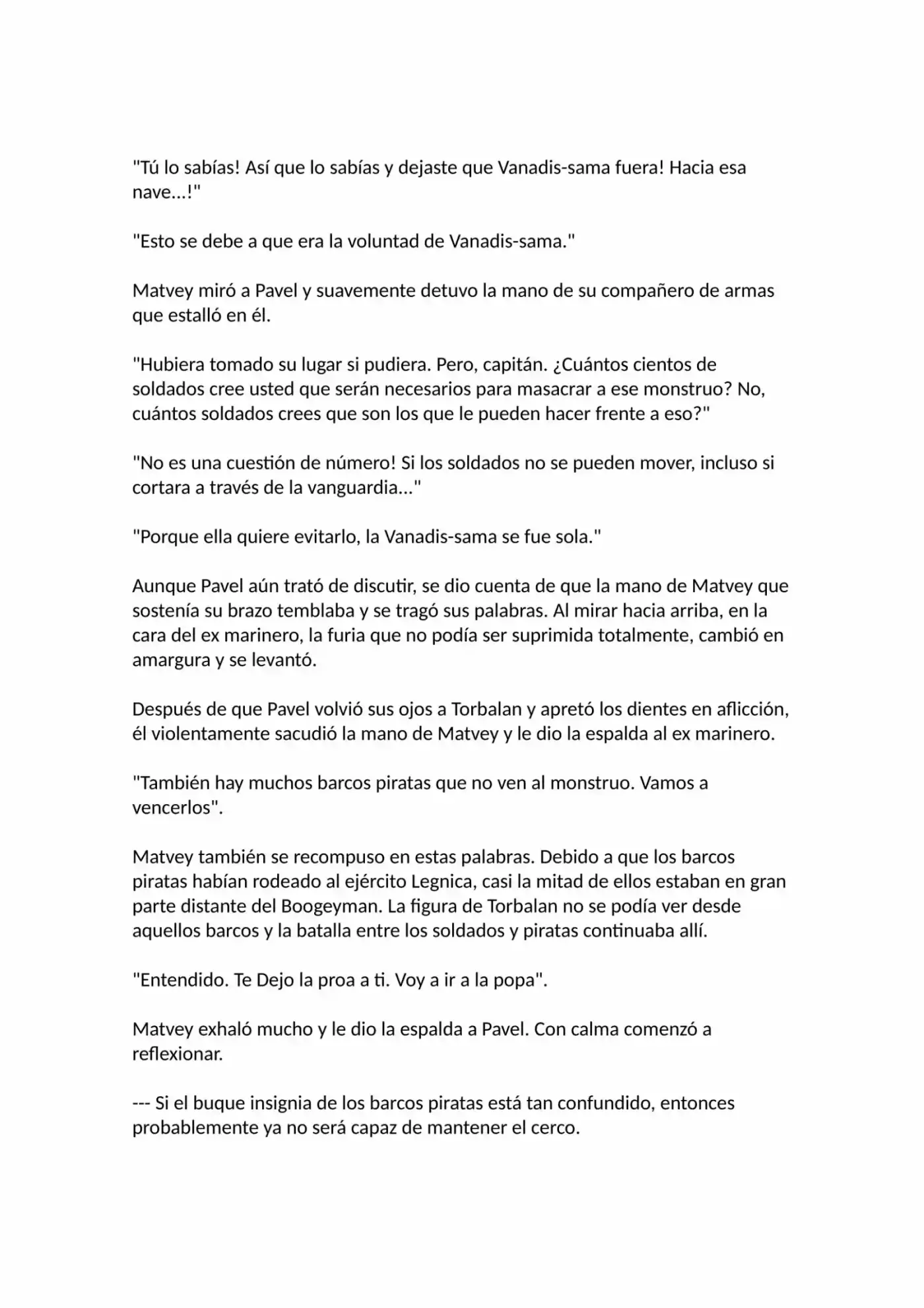 Madan No Ō To Vanadis (Novela) - Capítulo 36 - Página 37 - LectorTMOo