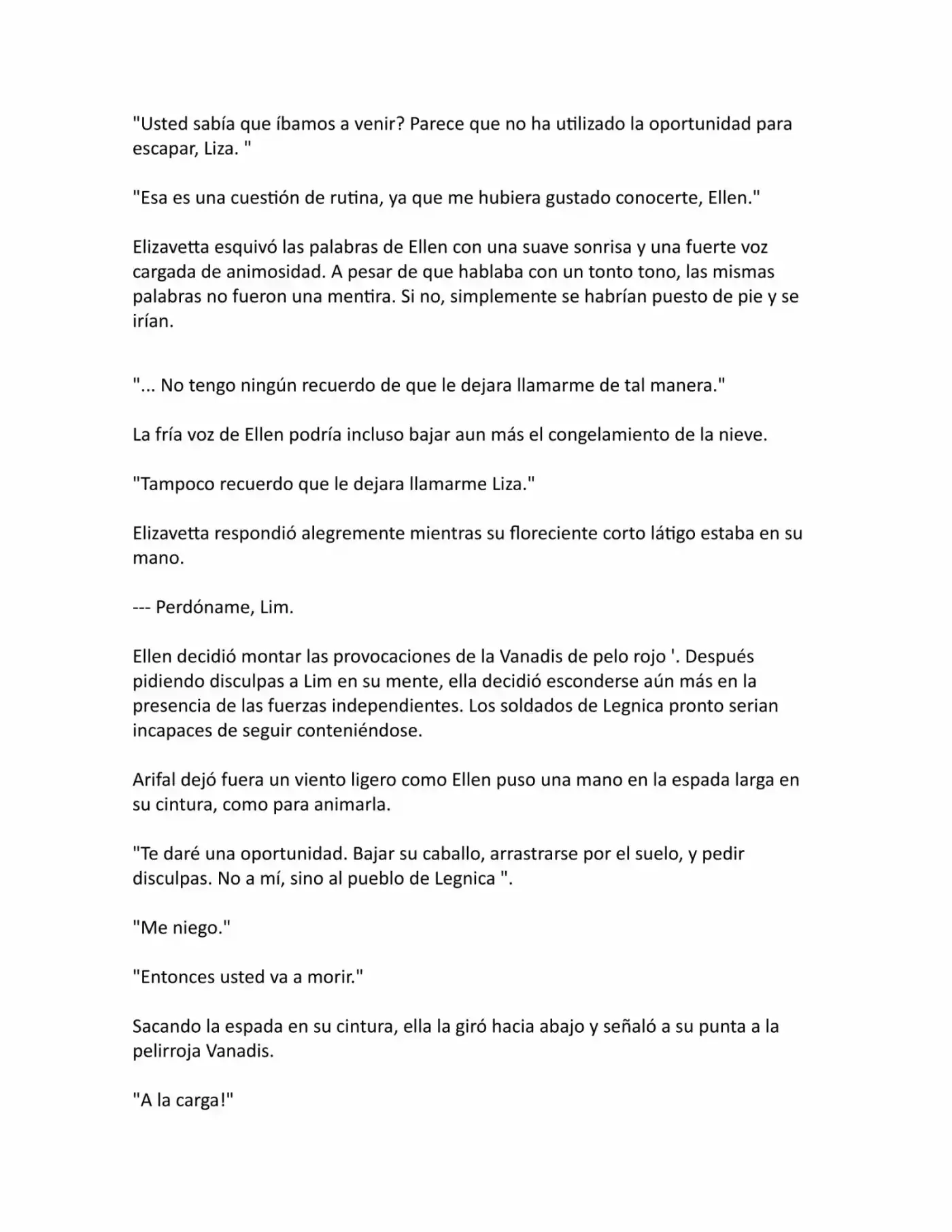 Madan No Ō To Vanadis (Novela) - Capítulo 4 - Página 127 - LectorTMOo