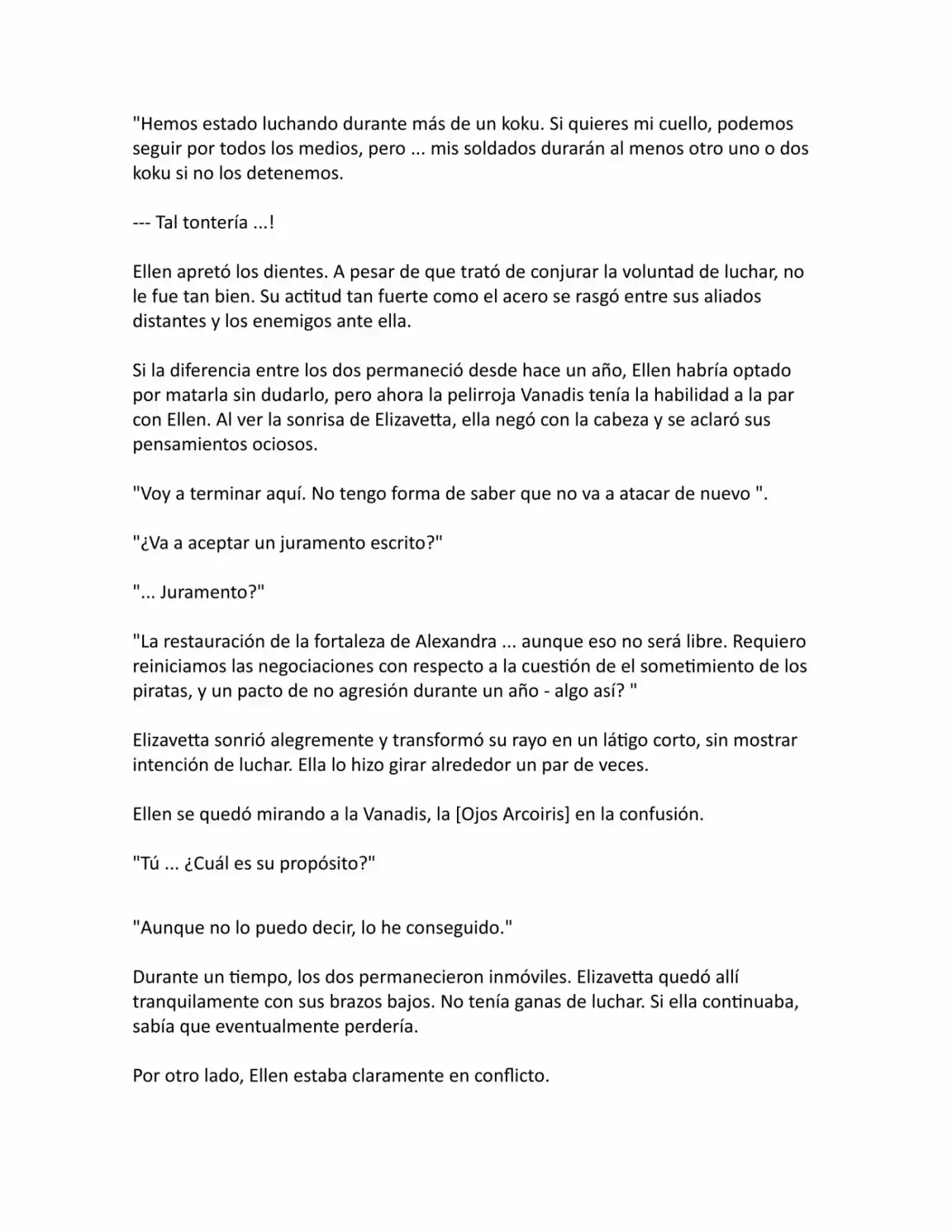 Madan No Ō To Vanadis (Novela) - Capítulo 4 - Página 138 - LectorTMOo