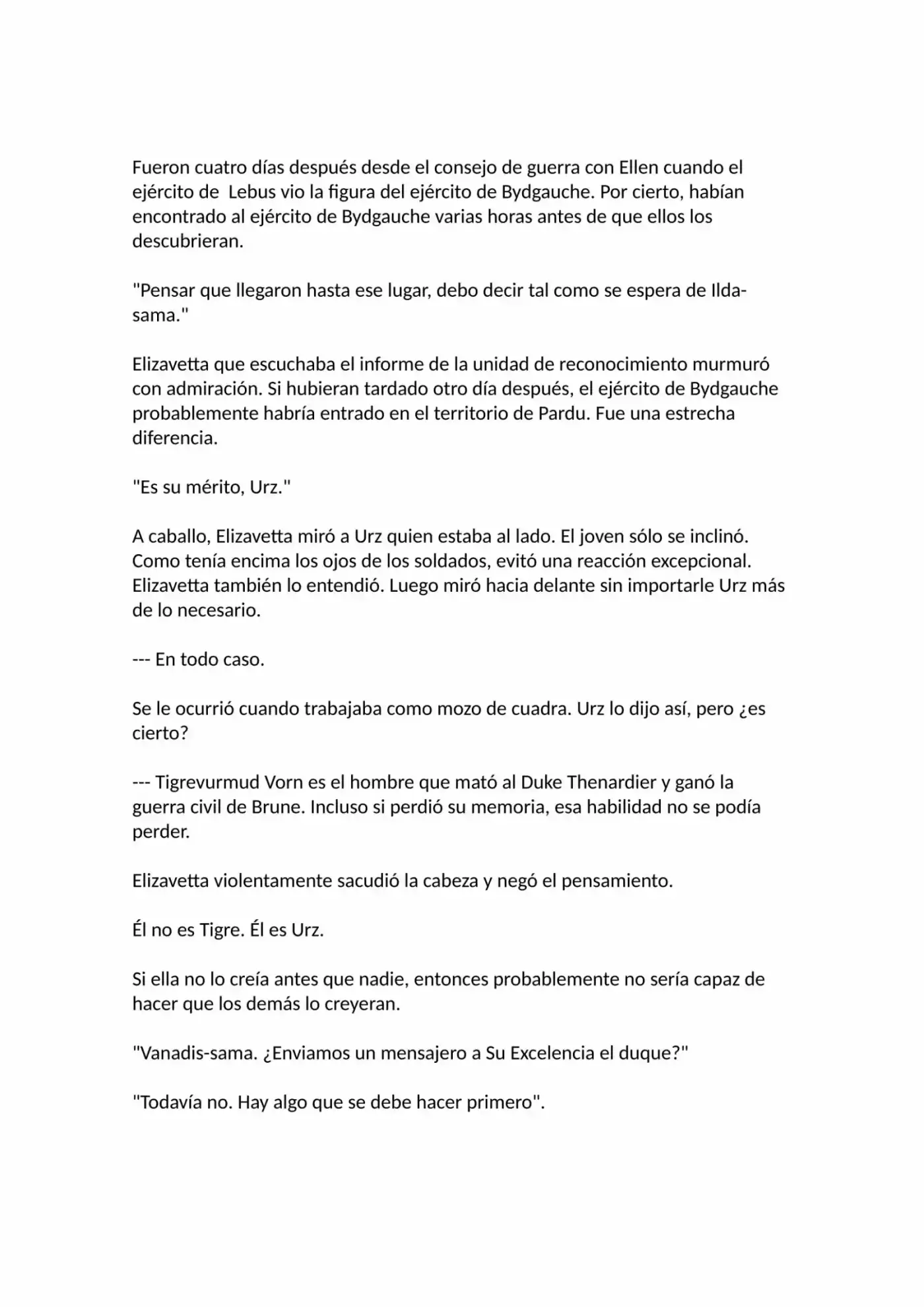 Madan No Ō To Vanadis (Novela) - Capítulo 40 - Página 7 - LectorTMOo