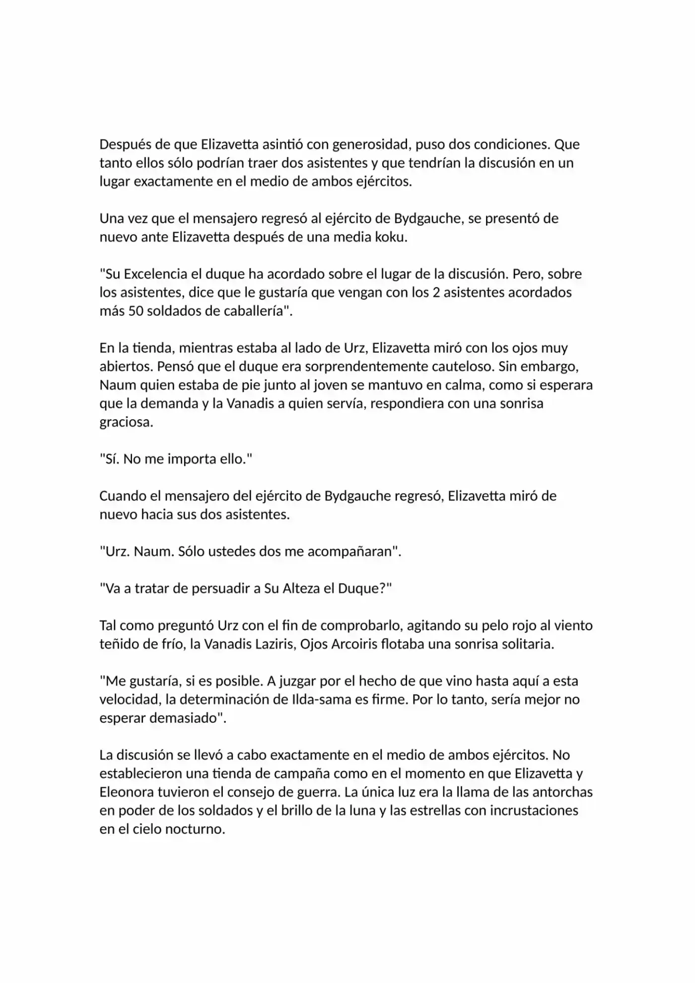 Madan No Ō To Vanadis (Novela) - Capítulo 40 - Página 10 - LectorTMOo