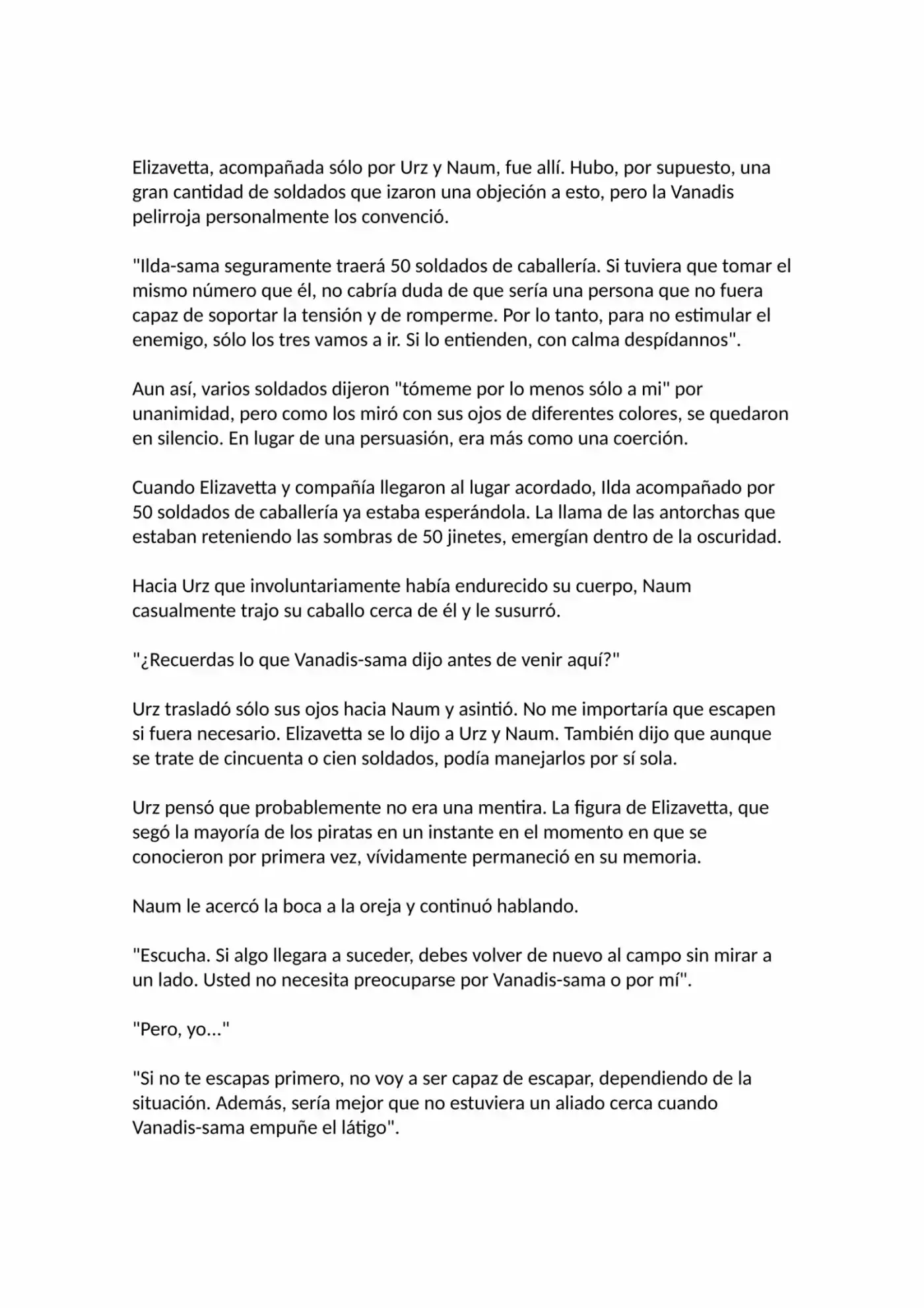 Madan No Ō To Vanadis (Novela) - Capítulo 40 - Página 11 - LectorTMOo