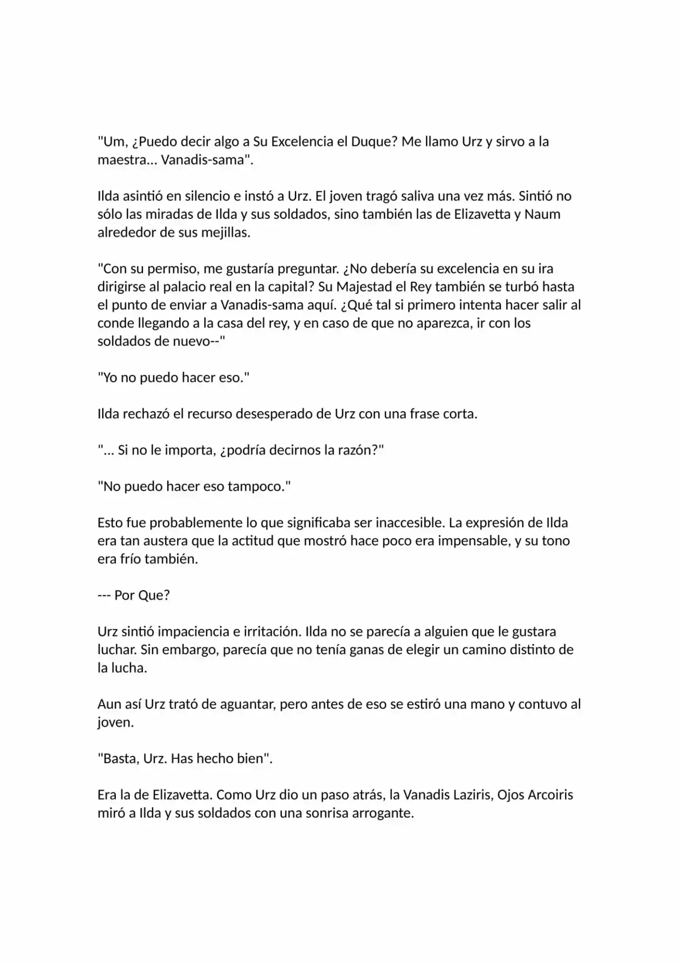 Madan No Ō To Vanadis (Novela) - Capítulo 40 - Página 14 - LectorTMOo