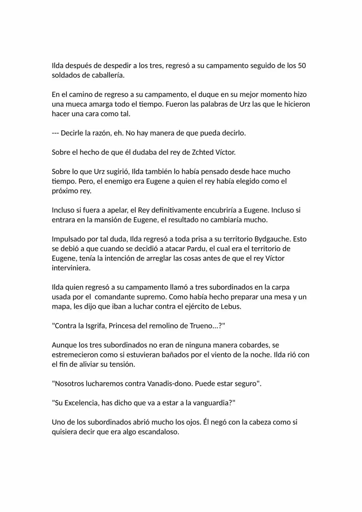 Madan No Ō To Vanadis (Novela) - Capítulo 40 - Página 16 - LectorTMOo