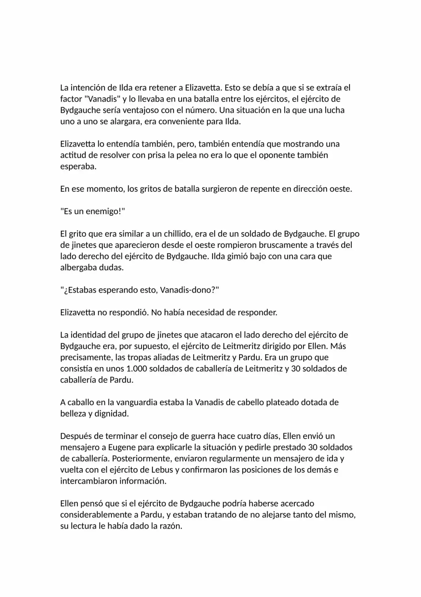 Madan No Ō To Vanadis (Novela) - Capítulo 40 - Página 28 - LectorTMOo