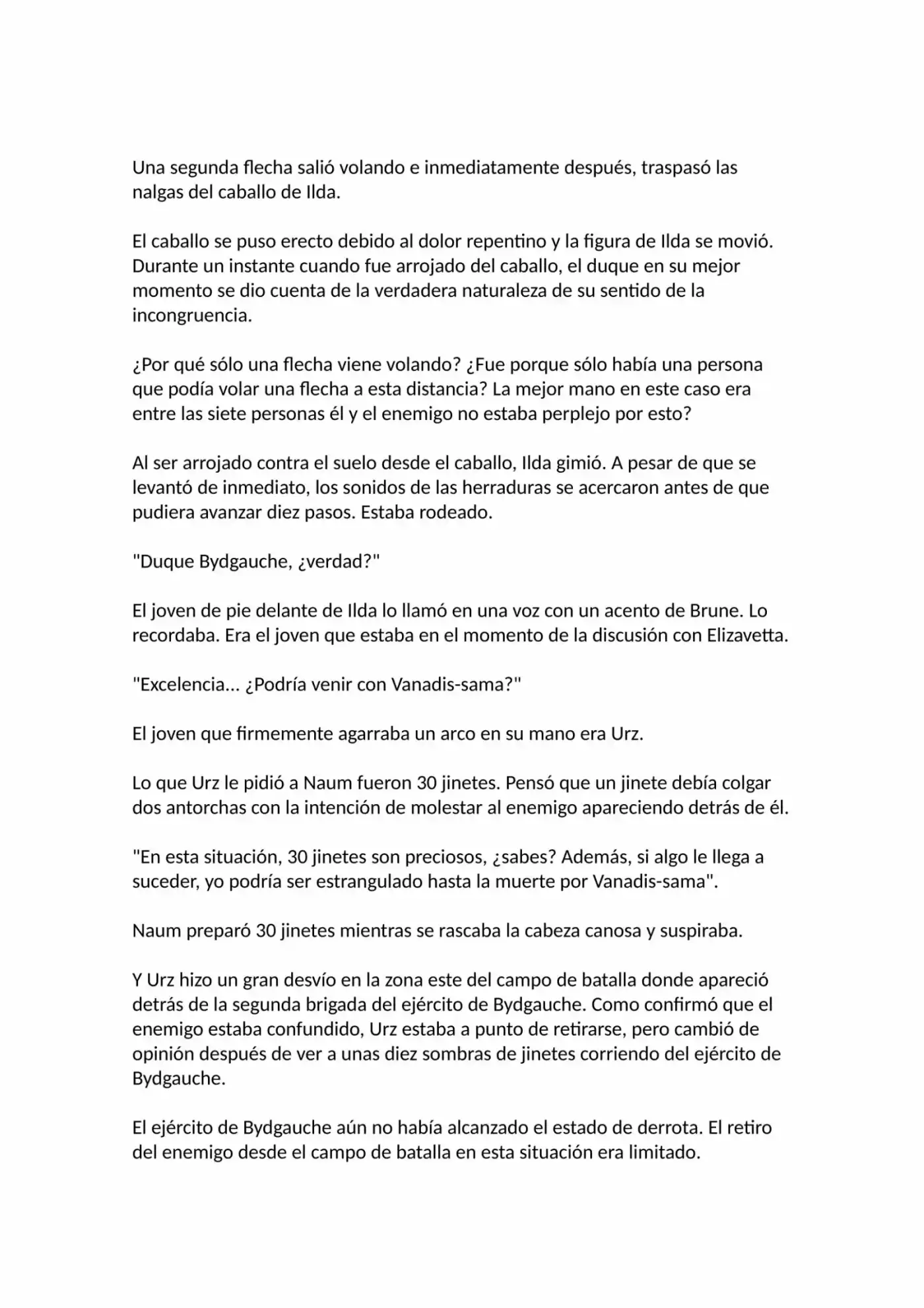 Madan No Ō To Vanadis (Novela) - Capítulo 40 - Página 35 - LectorTMOo