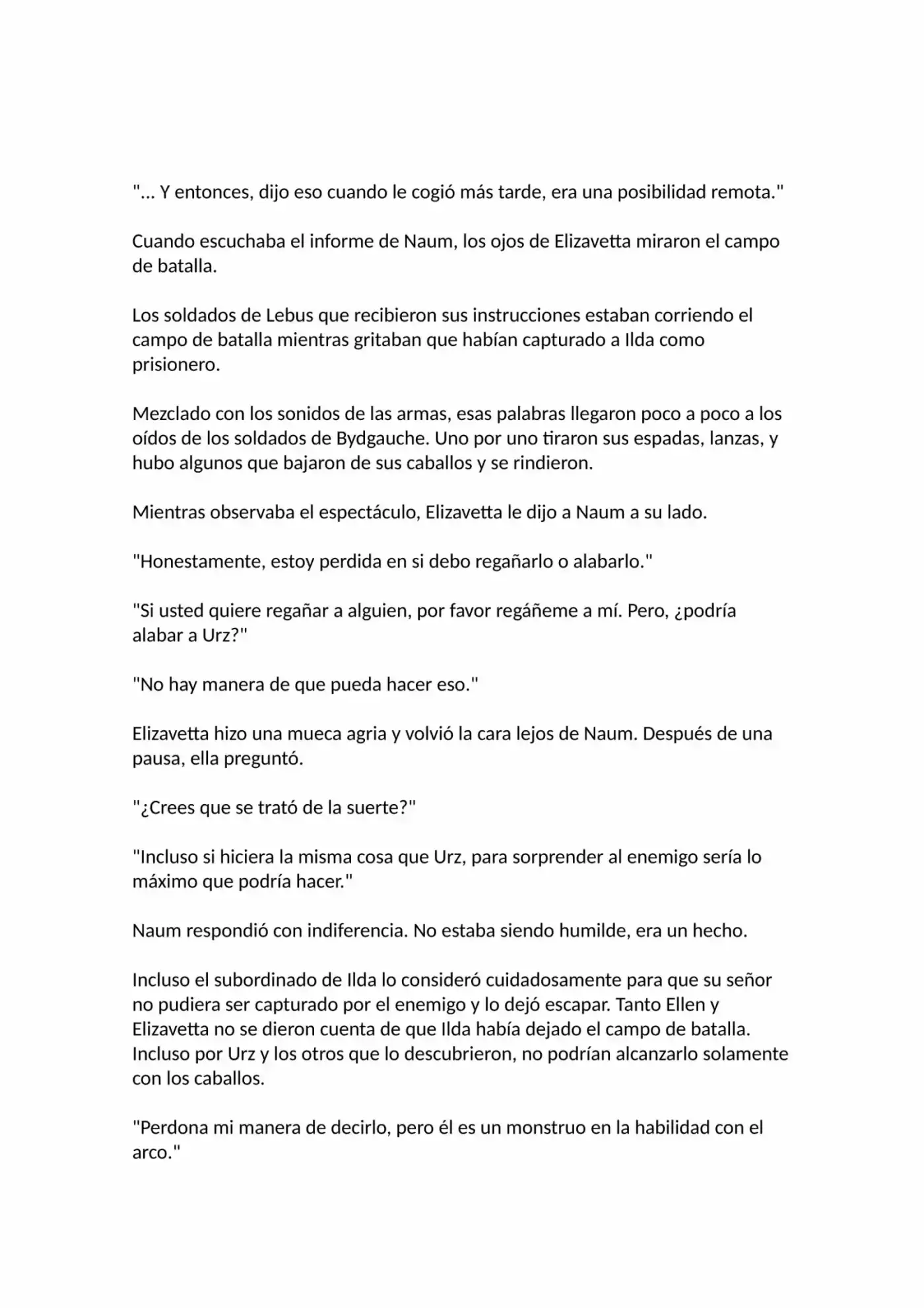 Madan No Ō To Vanadis (Novela) - Capítulo 40 - Página 36 - LectorTMOo