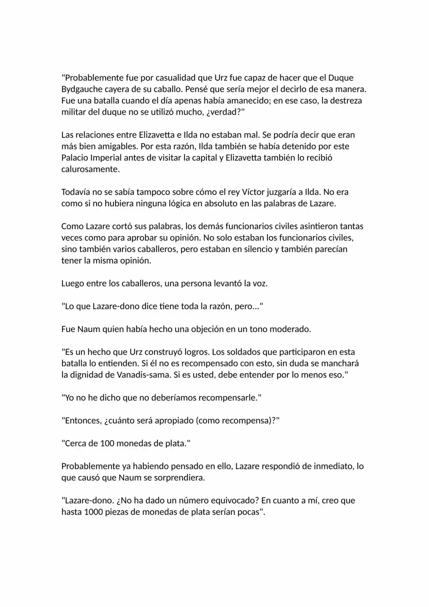 Madan No Ō To Vanadis (Novela) - Capítulo 42 - Página 3 - LectorTMOo