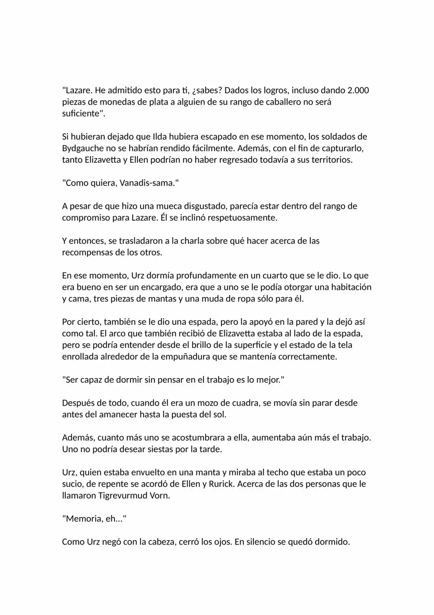 Madan No Ō To Vanadis (Novela) - Capítulo 42 - Página 5 - LectorTMOo