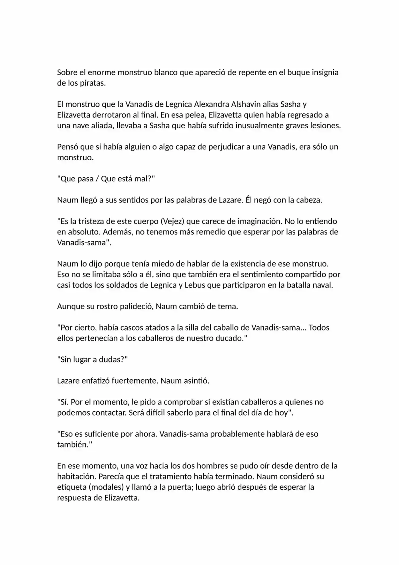 Madan No Ō To Vanadis (Novela) - Capítulo 44 - Página 38 - LectorTMOo