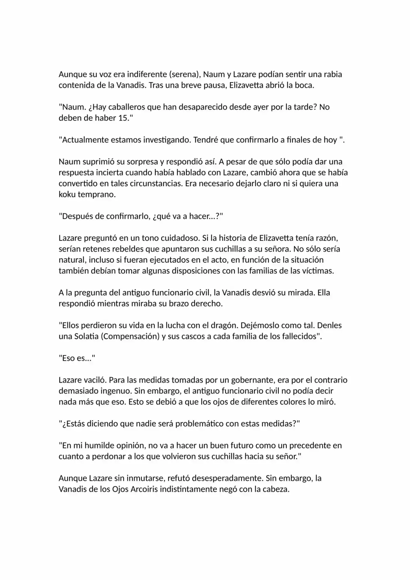 Madan No Ō To Vanadis (Novela) - Capítulo 44 - Página 41 - LectorTMOo