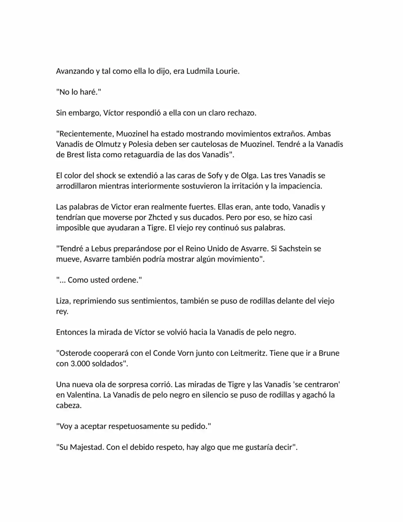 Madan No Ō To Vanadis (Novela) - Capítulo 50 - Página 8 - LectorTMOo