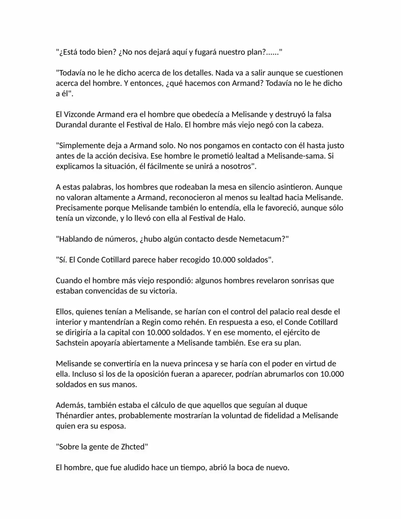 Madan No Ō To Vanadis (Novela) - Capítulo 54 - Página 4 - LectorTMOo