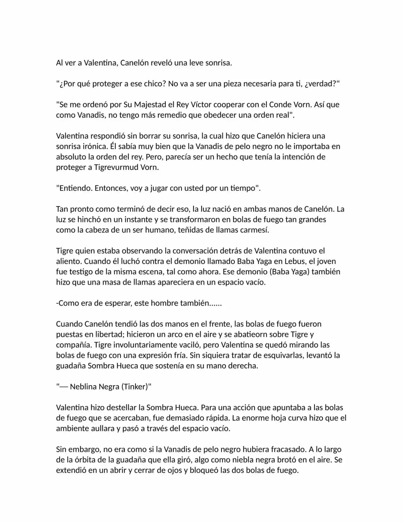Madan No Ō To Vanadis (Novela) - Capítulo 55 - Página 18 - LectorTMOo