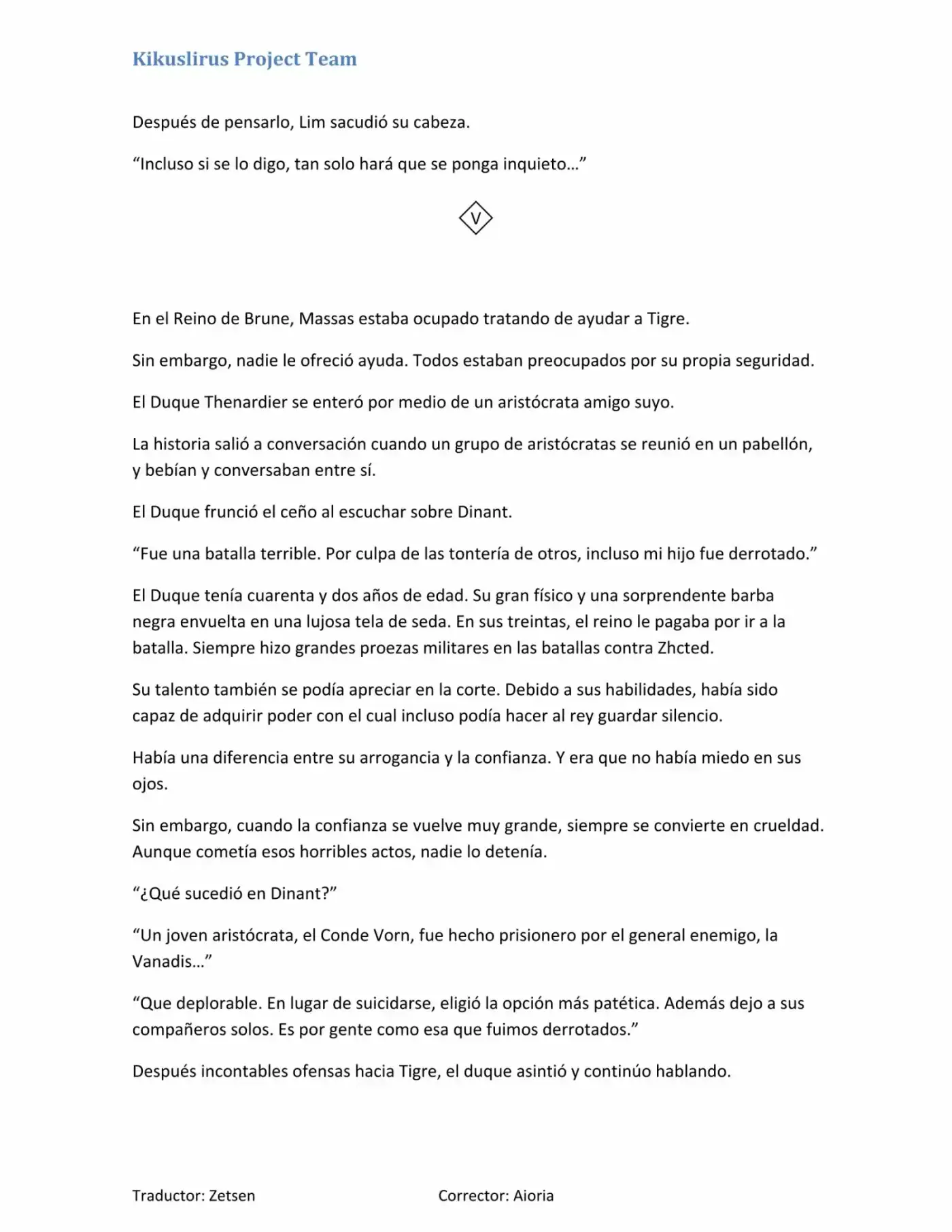 Madan No Ō To Vanadis (Novela) - Capítulo 6 - Página 5 - LectorTMOo