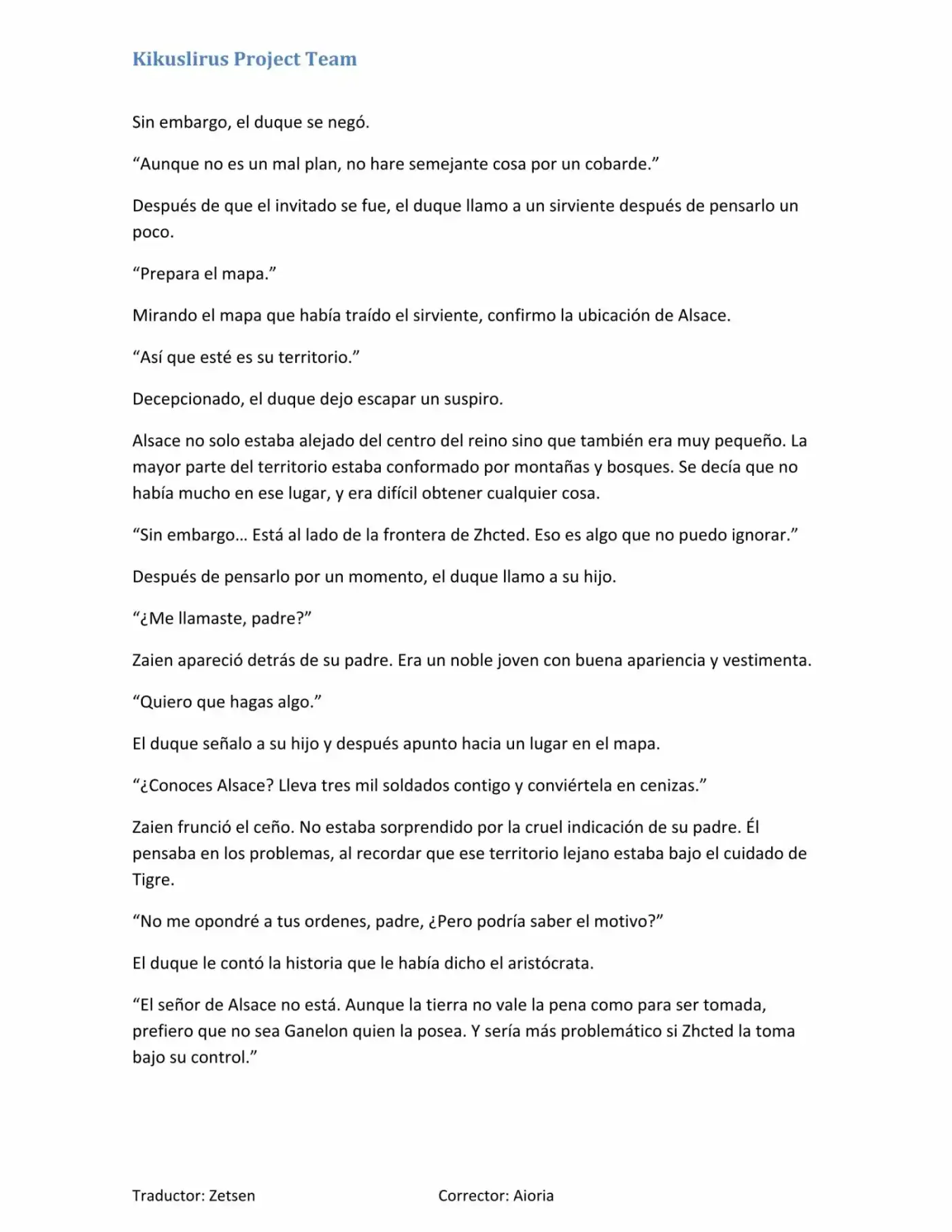 Madan No Ō To Vanadis (Novela) - Capítulo 6 - Página 7 - LectorTMOo