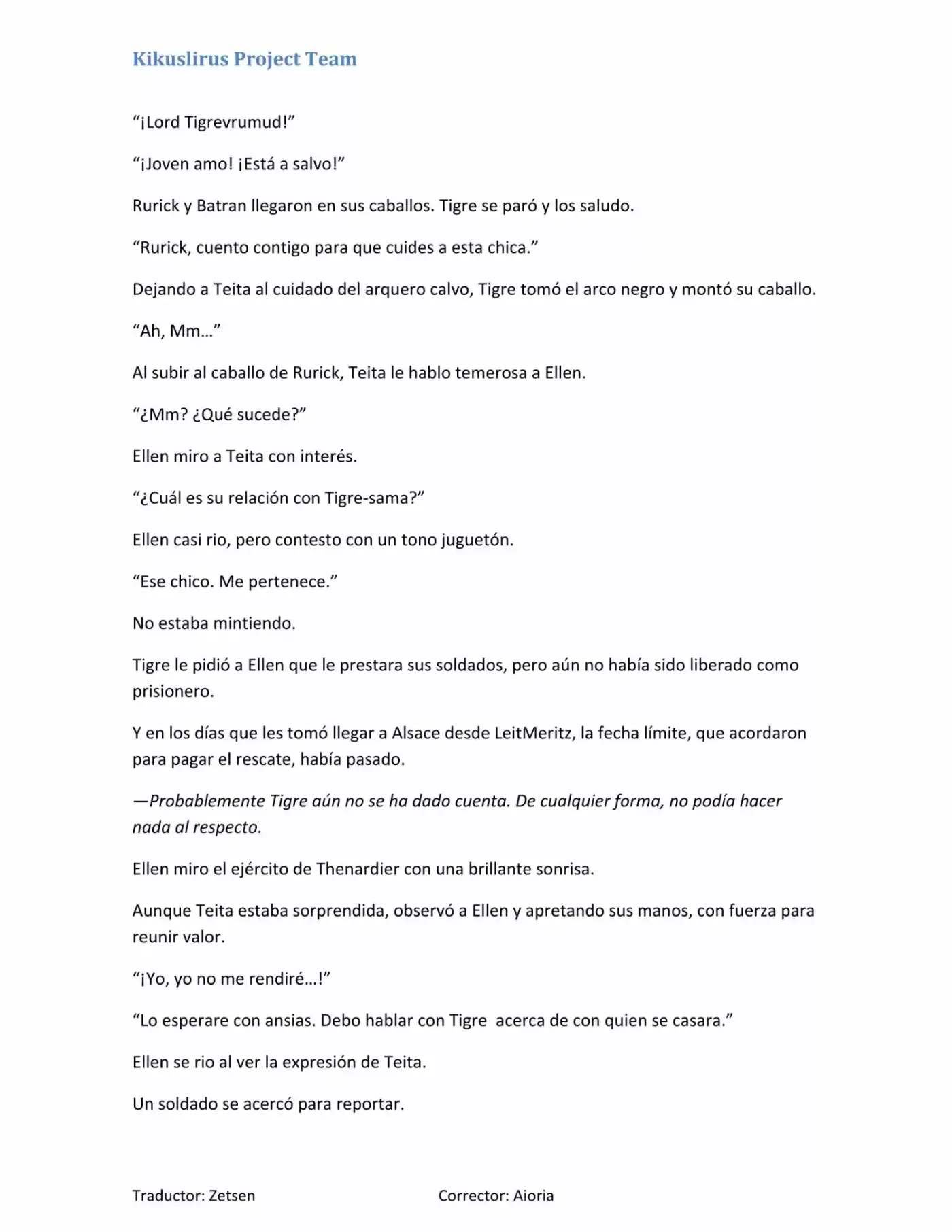 Madan No Ō To Vanadis (Novela) - Capítulo 6 - Página 37 - LectorTMOo