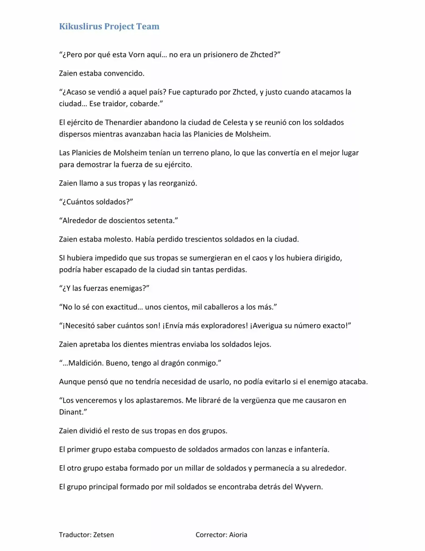 Madan No Ō To Vanadis (Novela) - Capítulo 6 - Página 40 - LectorTMOo