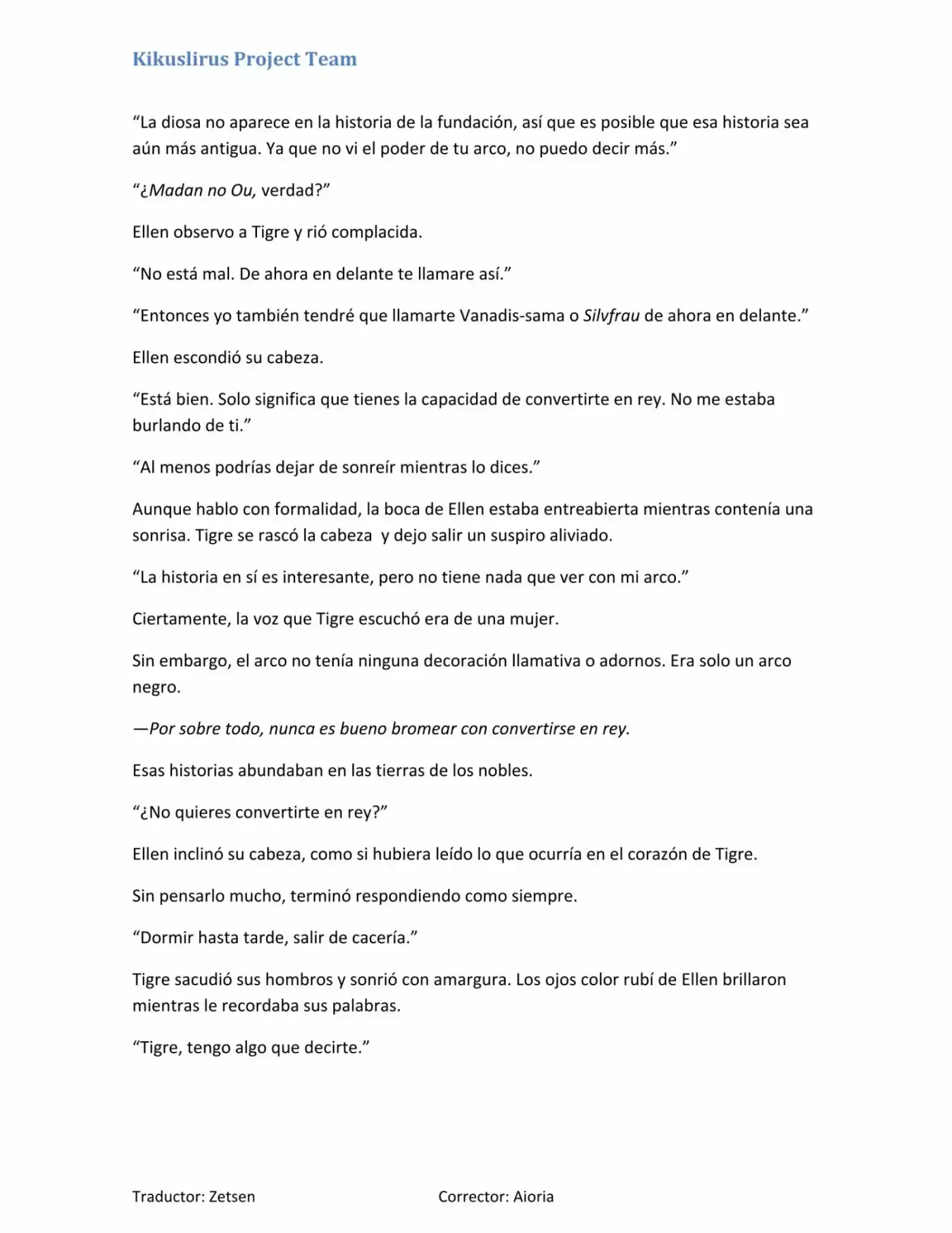 Madan No Ō To Vanadis (Novela) - Capítulo 6 - Página 65 - LectorTMOo