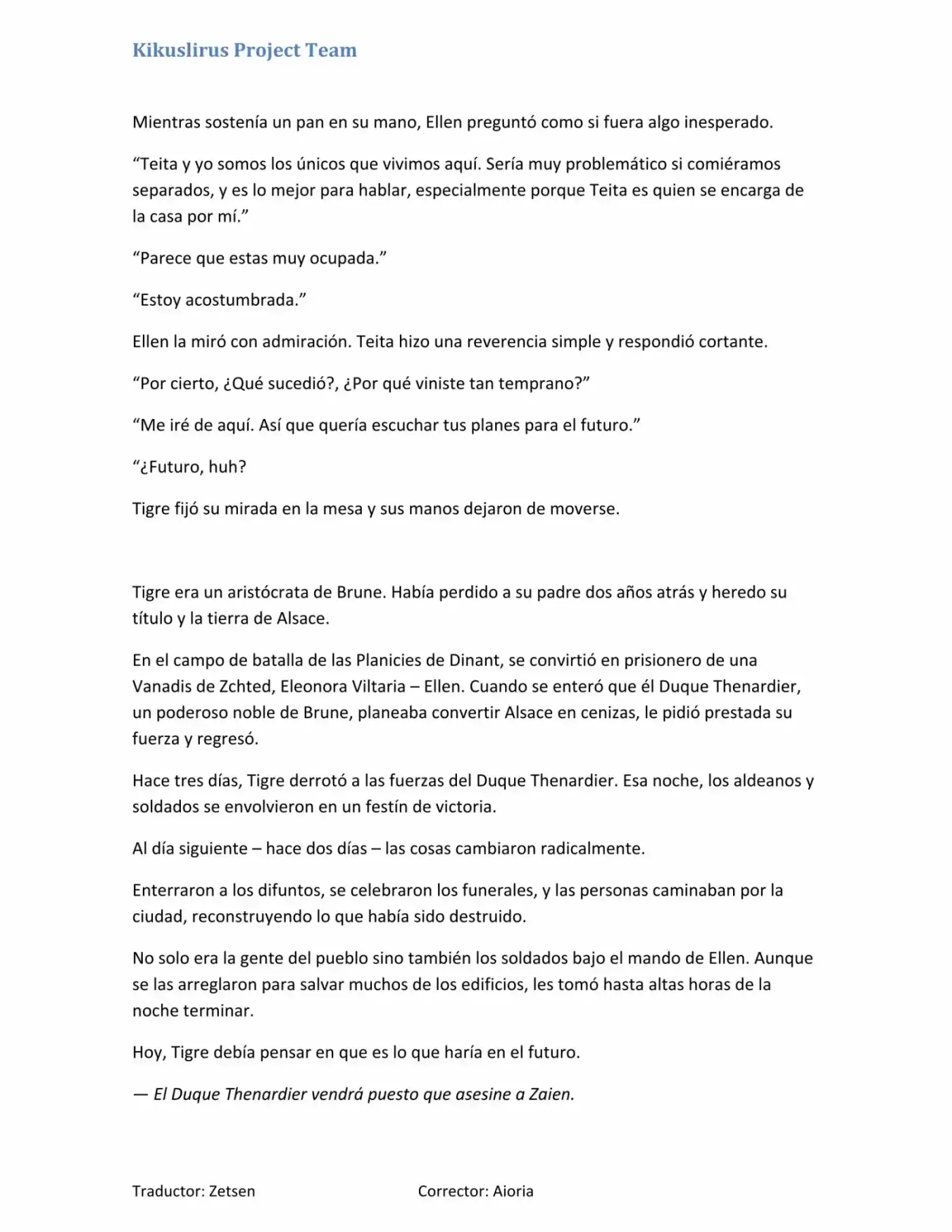 Madan No Ō To Vanadis (Novela) - Capítulo 7 - Página 6 - LectorTMOo