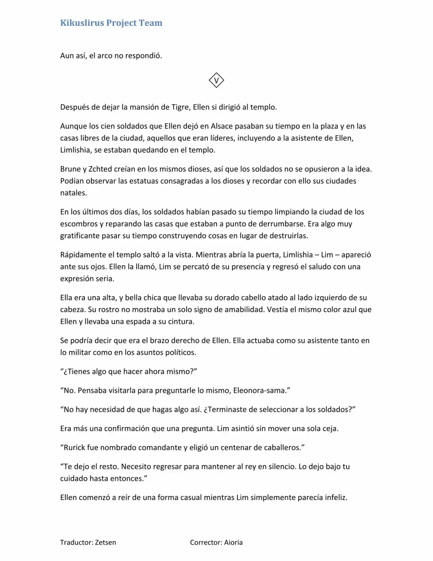 Madan No Ō To Vanadis (Novela) - Capítulo 7 - Página 9 - LectorTMOo