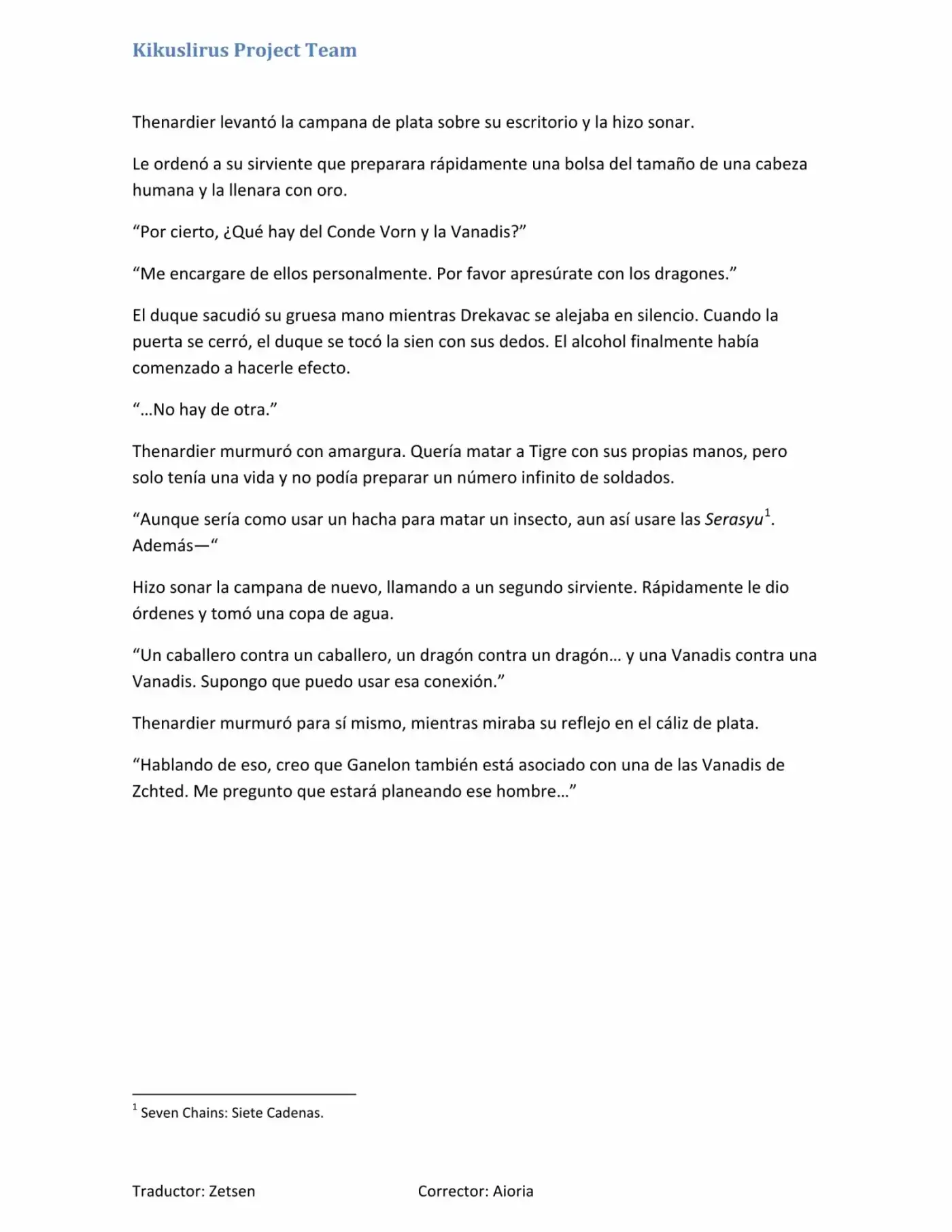 Madan No Ō To Vanadis (Novela) - Capítulo 7 - Página 27 - LectorTMOo
