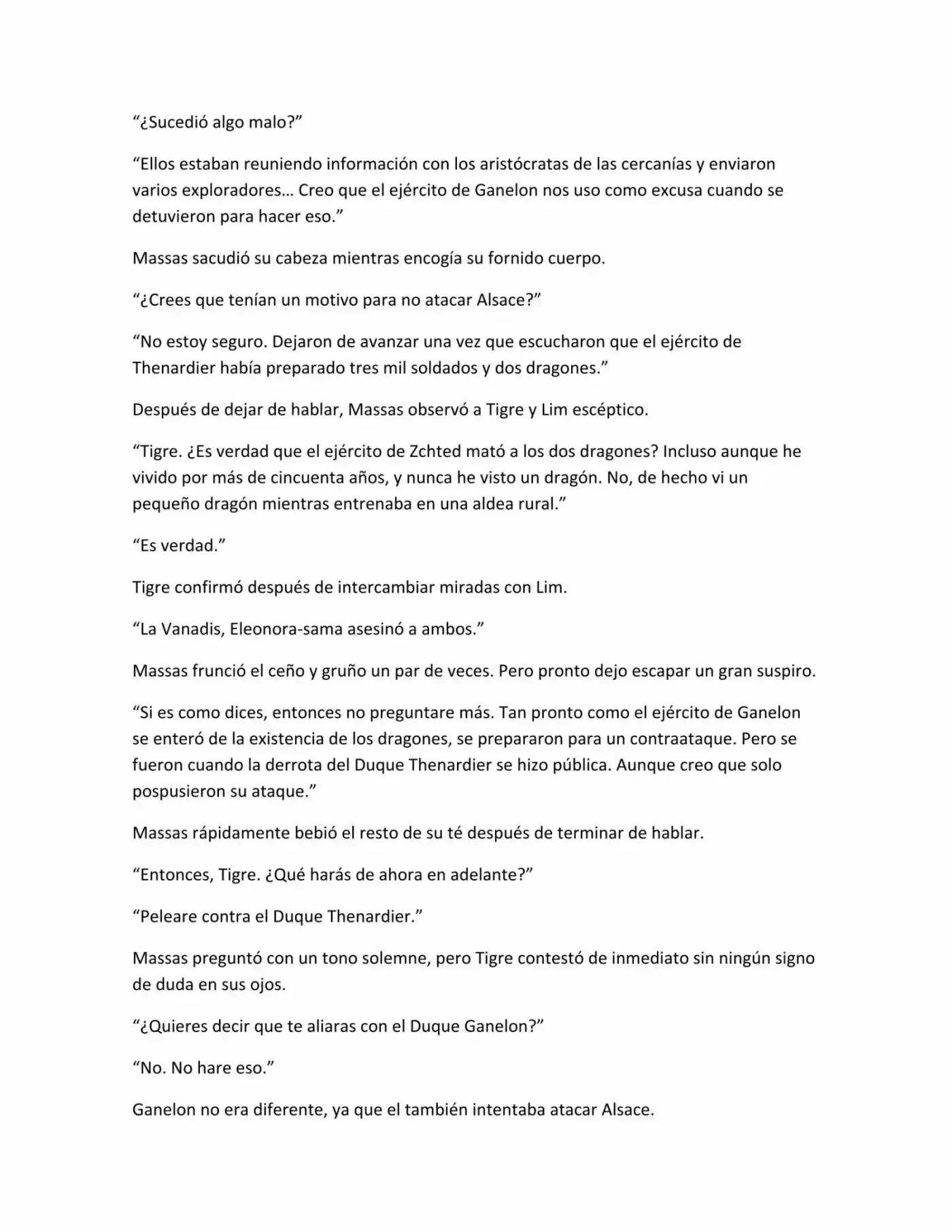 Madan No Ō To Vanadis (Novela) - Capítulo 8 - Página 5 - LectorTMOo
