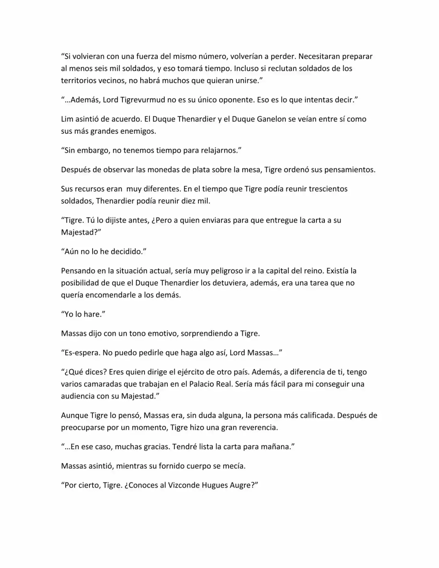 Madan No Ō To Vanadis (Novela) - Capítulo 8 - Página 10 - LectorTMOo