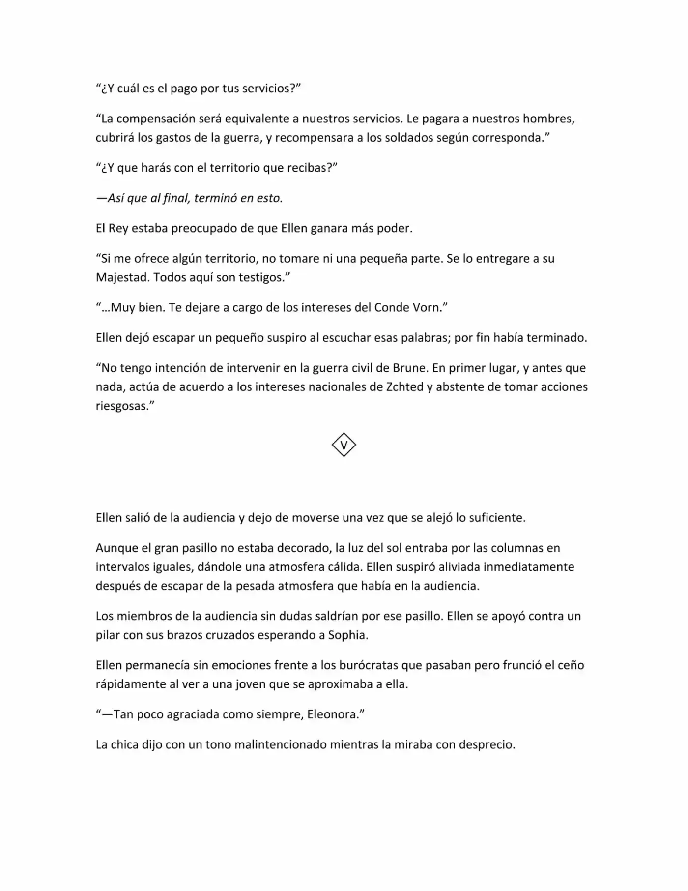 Madan No Ō To Vanadis (Novela) - Capítulo 8 - Página 20 - LectorTMOo