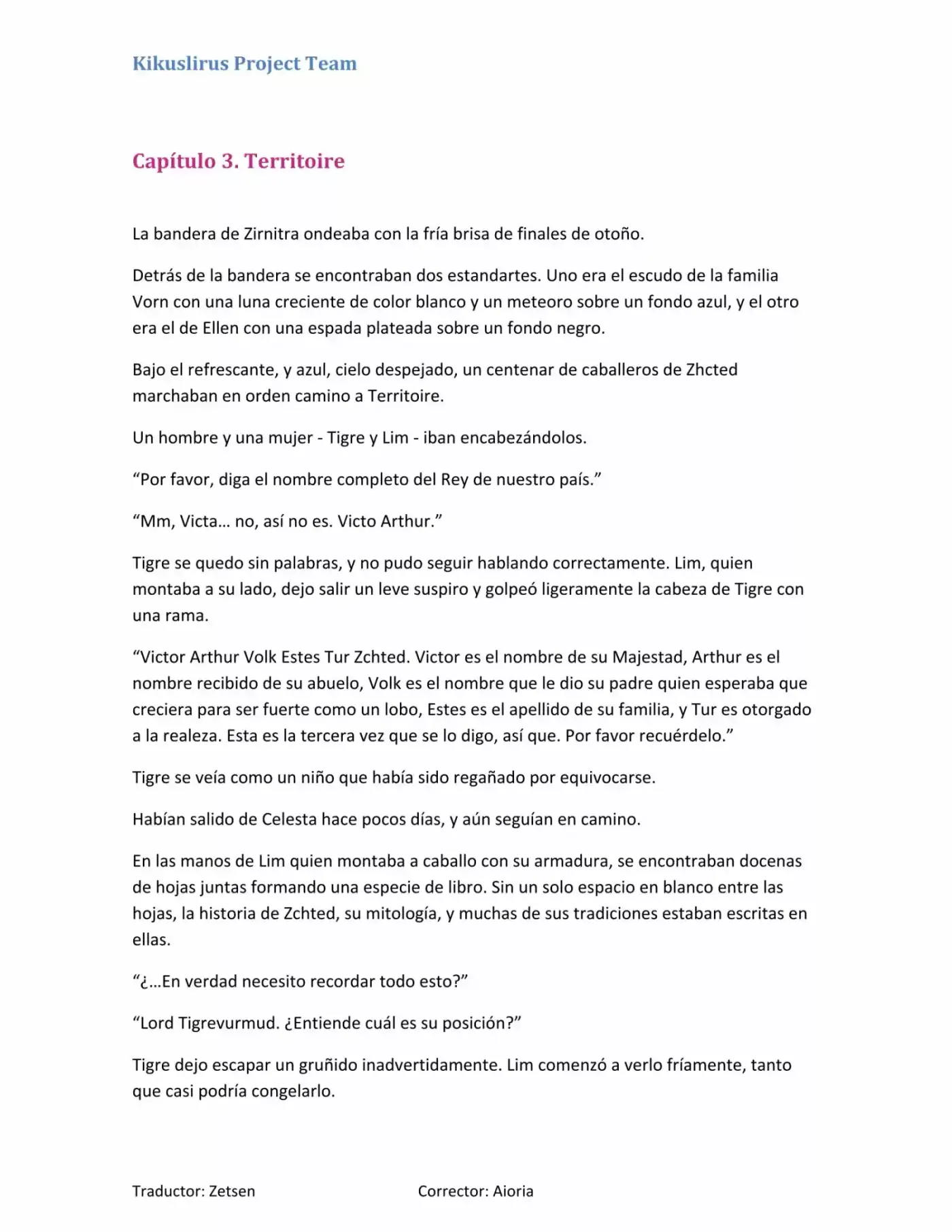 Madan No Ō To Vanadis (Novela) - Capítulo 9 - Página 1 - LectorTMOo