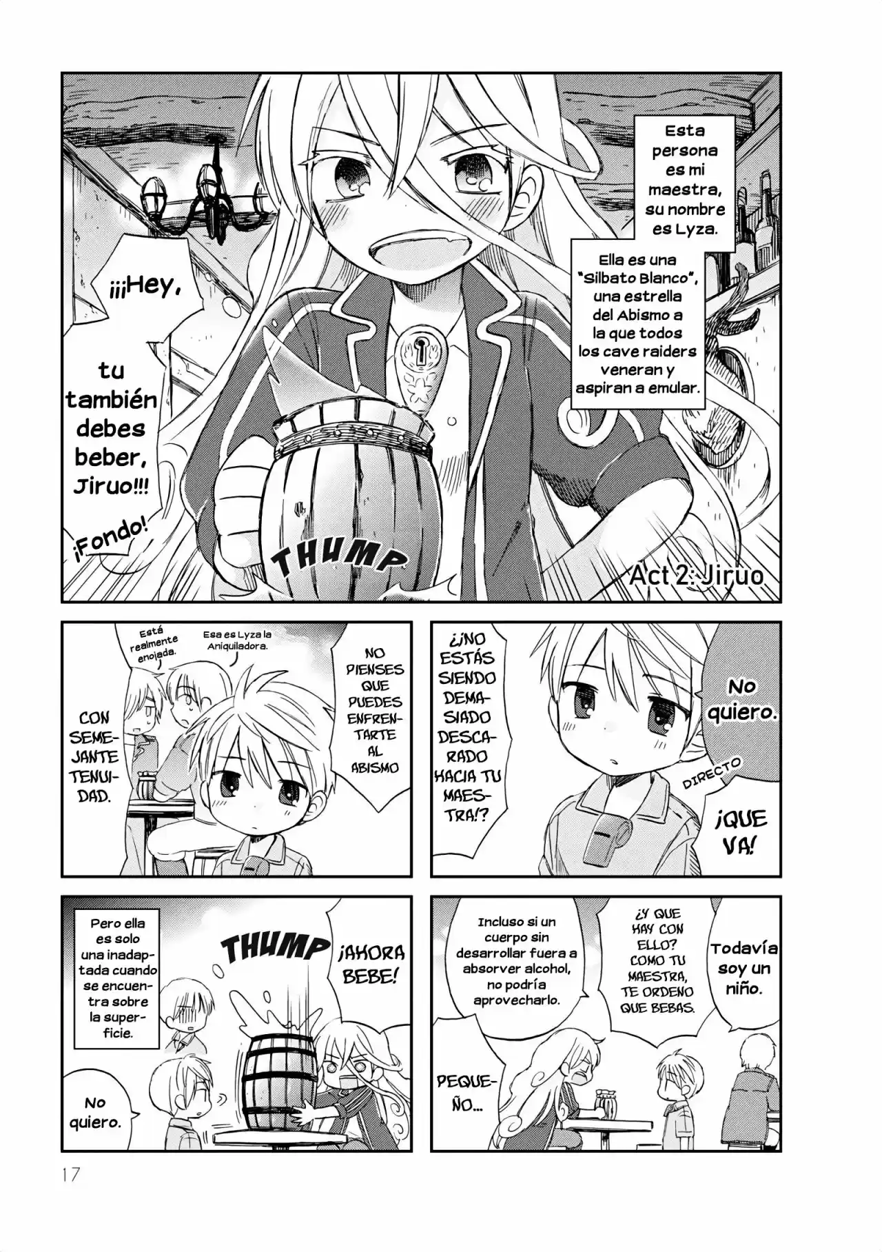 Made In Abyss Official Anthology capítulo 2 página 4