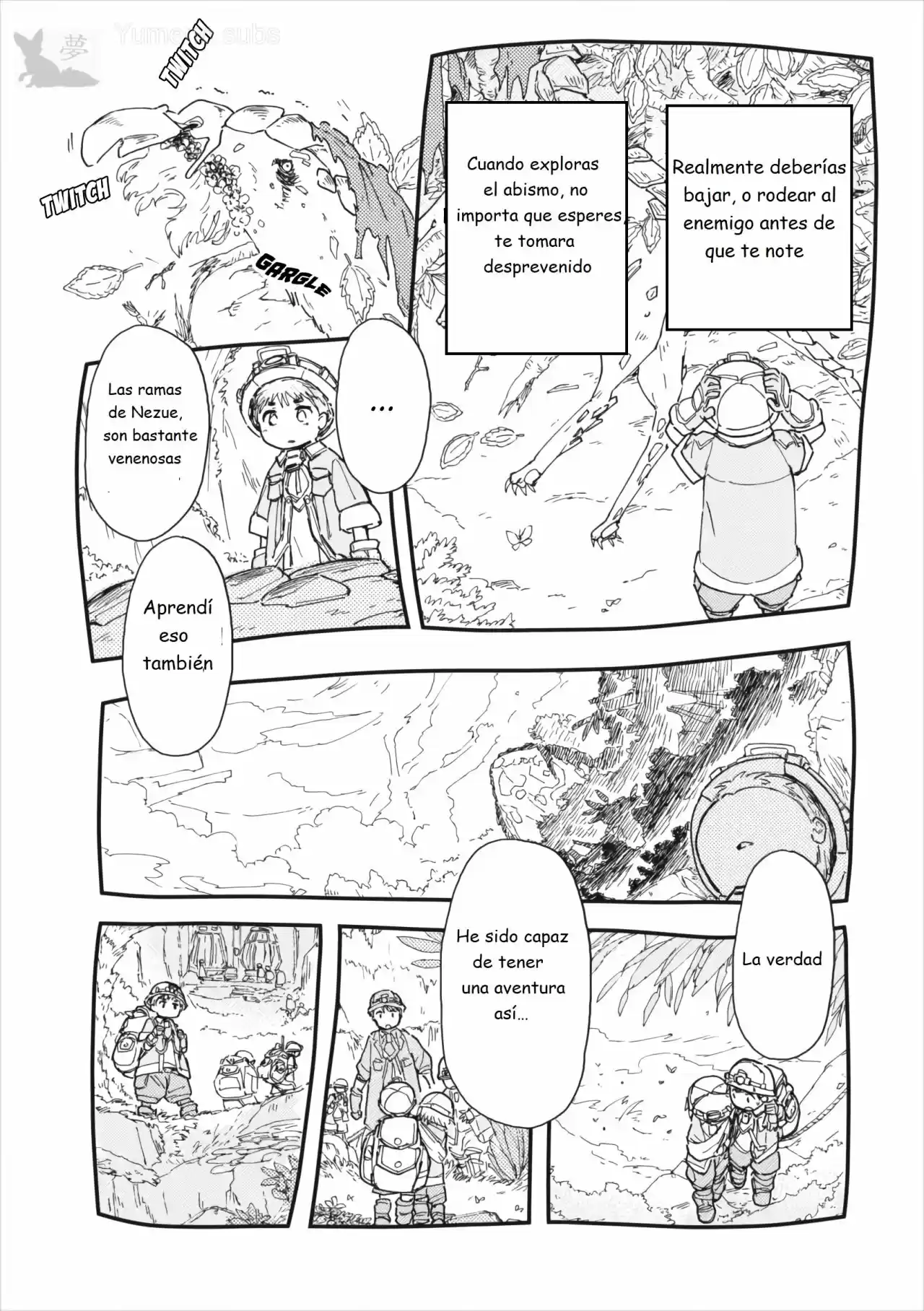 Made In Abyss Official Anthology capítulo 21 página 8
